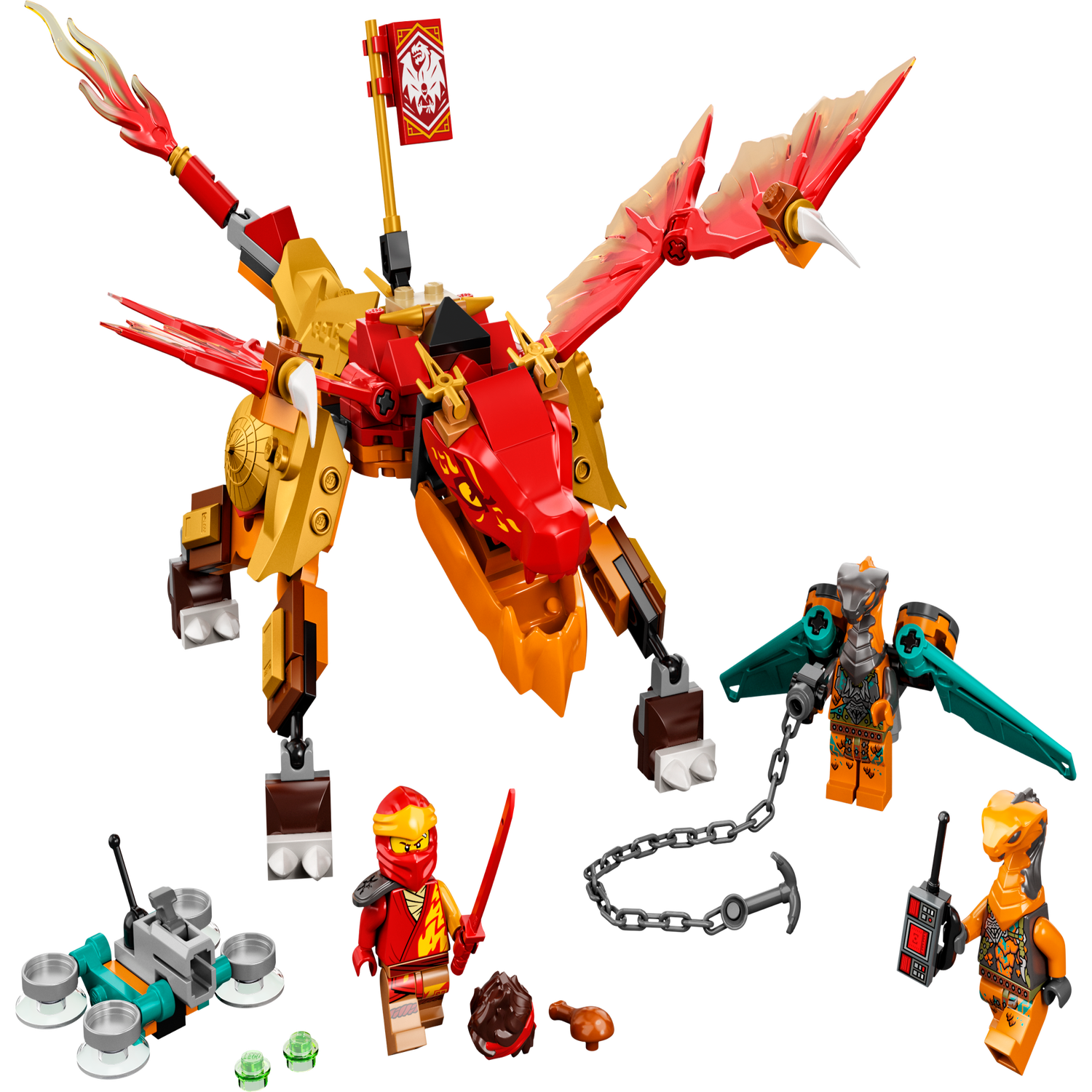 Kai's Fire Dragon EVO 71762 NINJAGO® | online at the Official LEGO® Shop US
