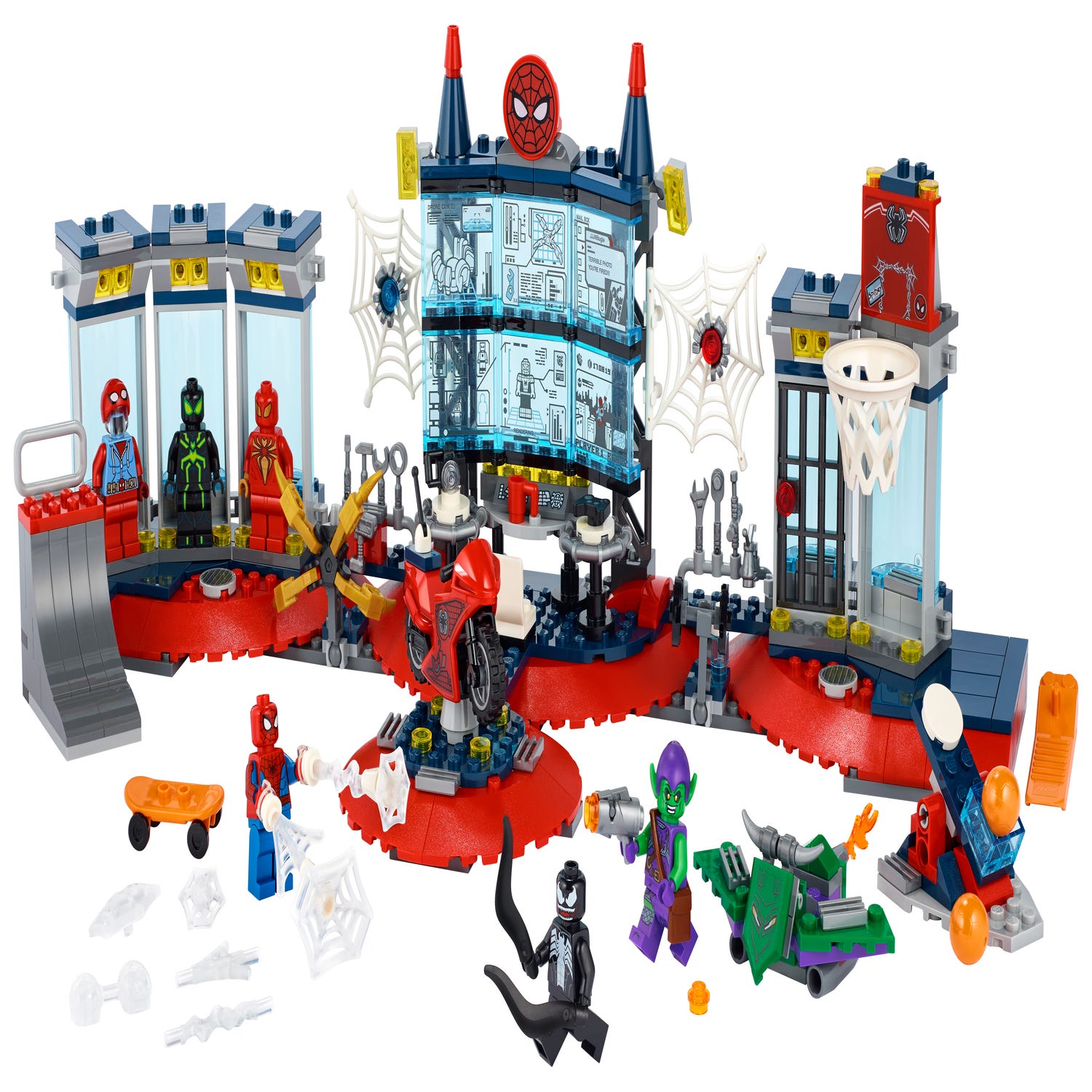 prioriteit lobby doel Attack on the Spider Lair 76175 | Spider-Man | Buy online at the Official  LEGO® Shop US