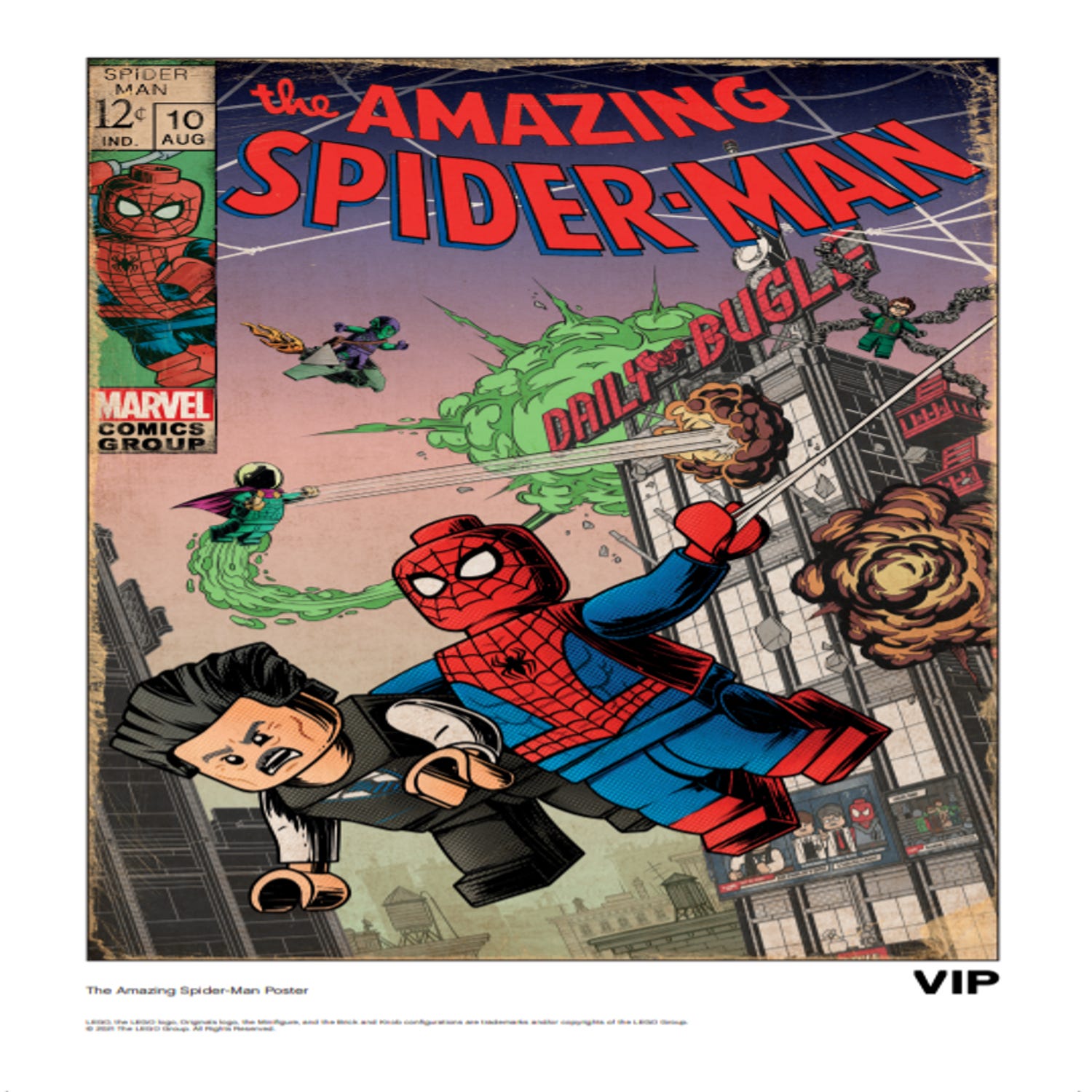 Spider-Man Daily Bugle Poster 5007043 | Spider-Man | Buy online at the