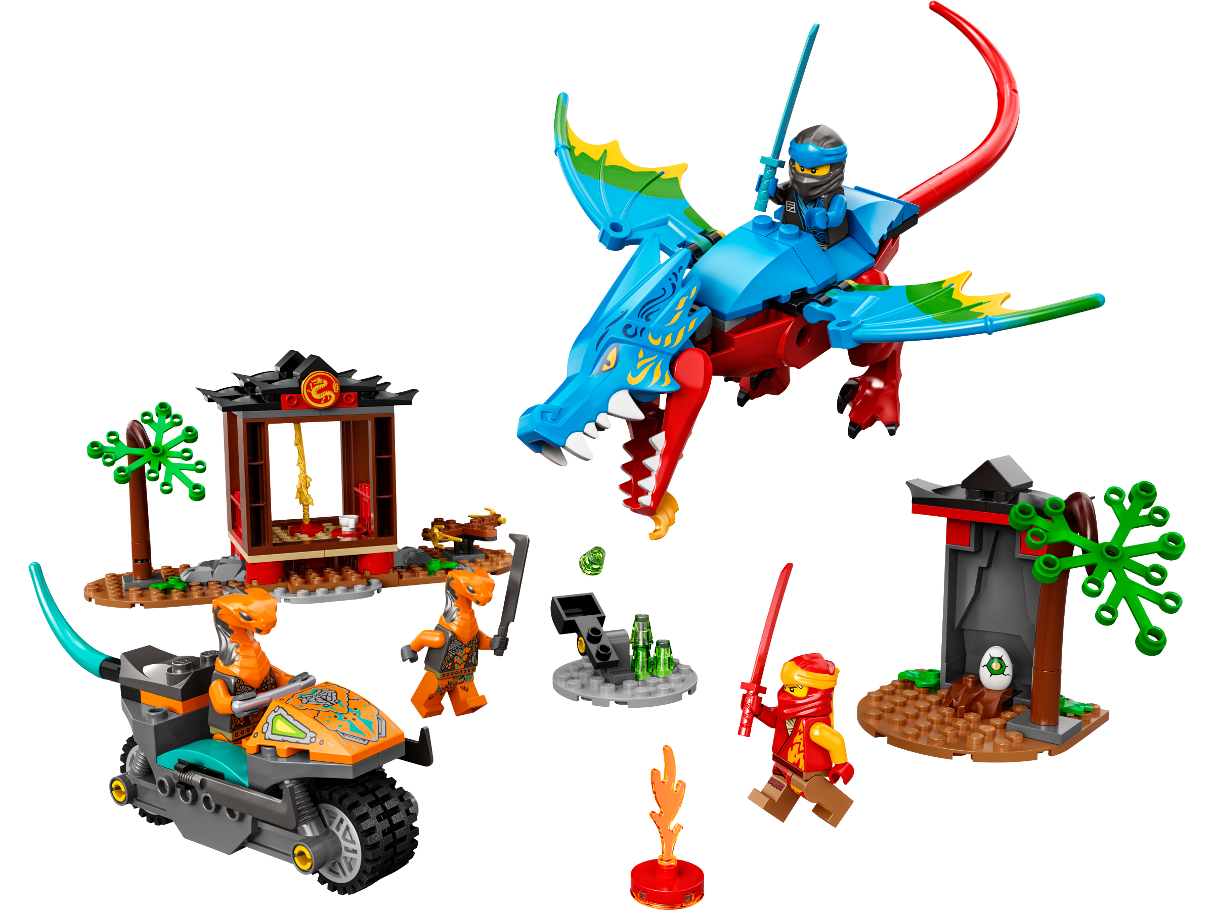 Huisdieren ernstig Stroomopwaarts Ninja Dragon Temple 71759 | NINJAGO® | Buy online at the Official LEGO®  Shop US