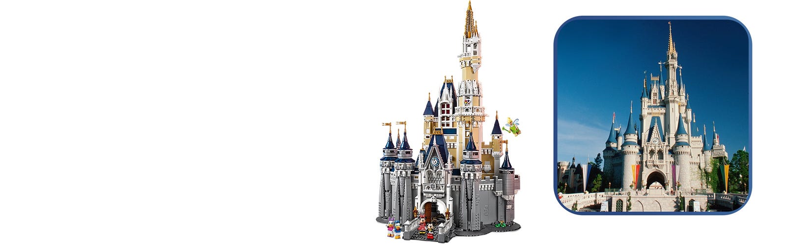 Lego 71040 Castello Disney - Set ESCLUSIVO