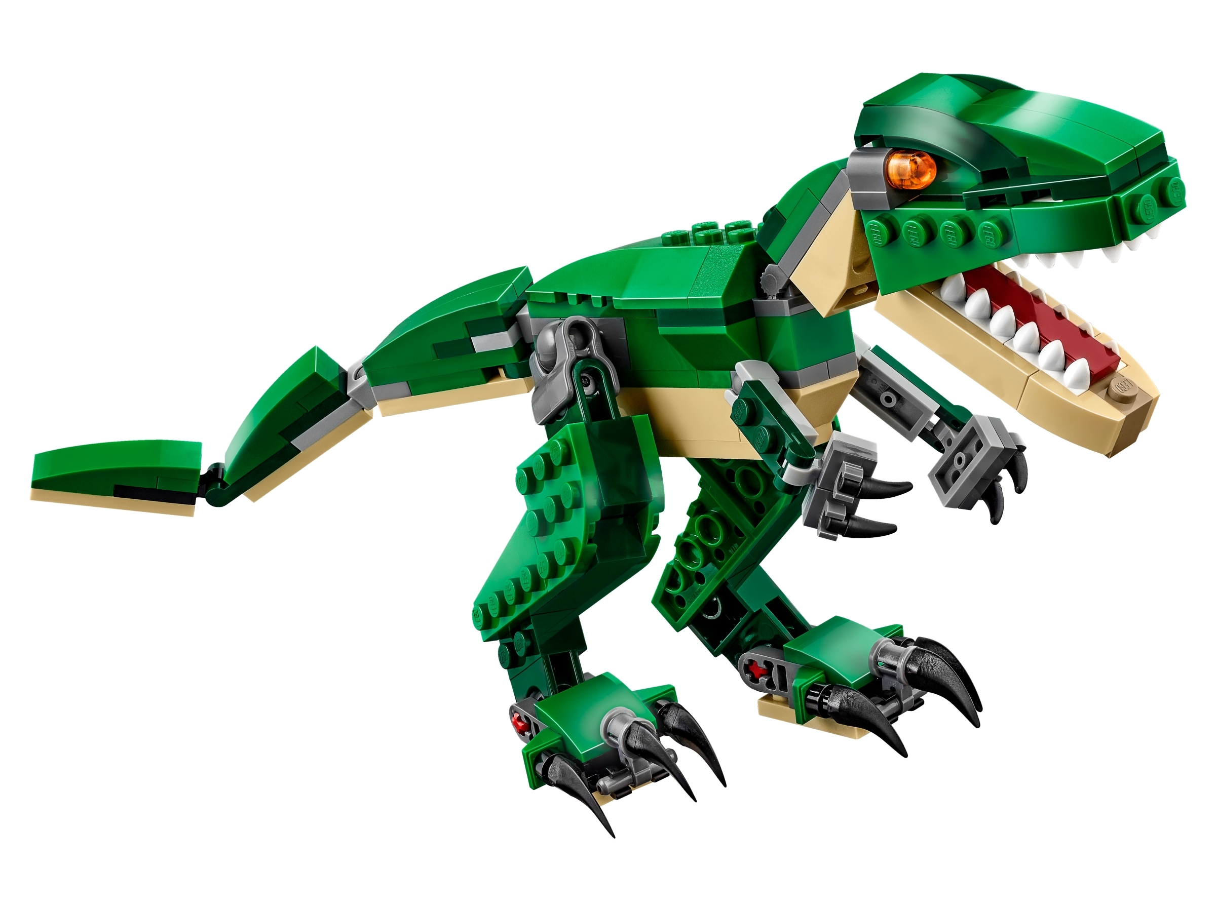 LEGO Creator 3in1 Mighty Dinosaur Toy, T. rex to Triceratops to Pterodactyl  Figures, Great Gift for 7-12 Year Olds