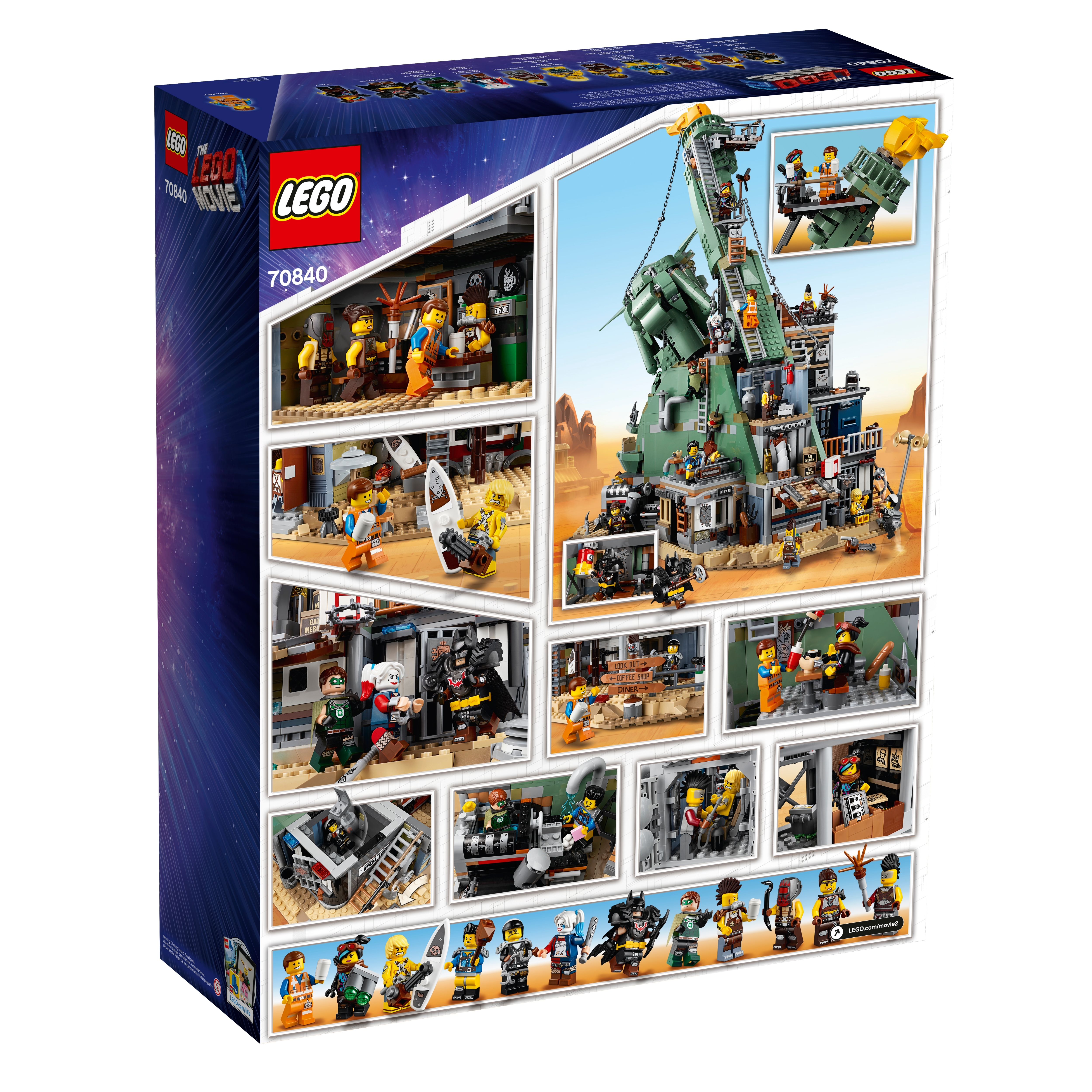 Welcome to Apocalypseburg! 70840 | THE LEGO® MOVIE 2™ Buy online at the Official LEGO® Shop US