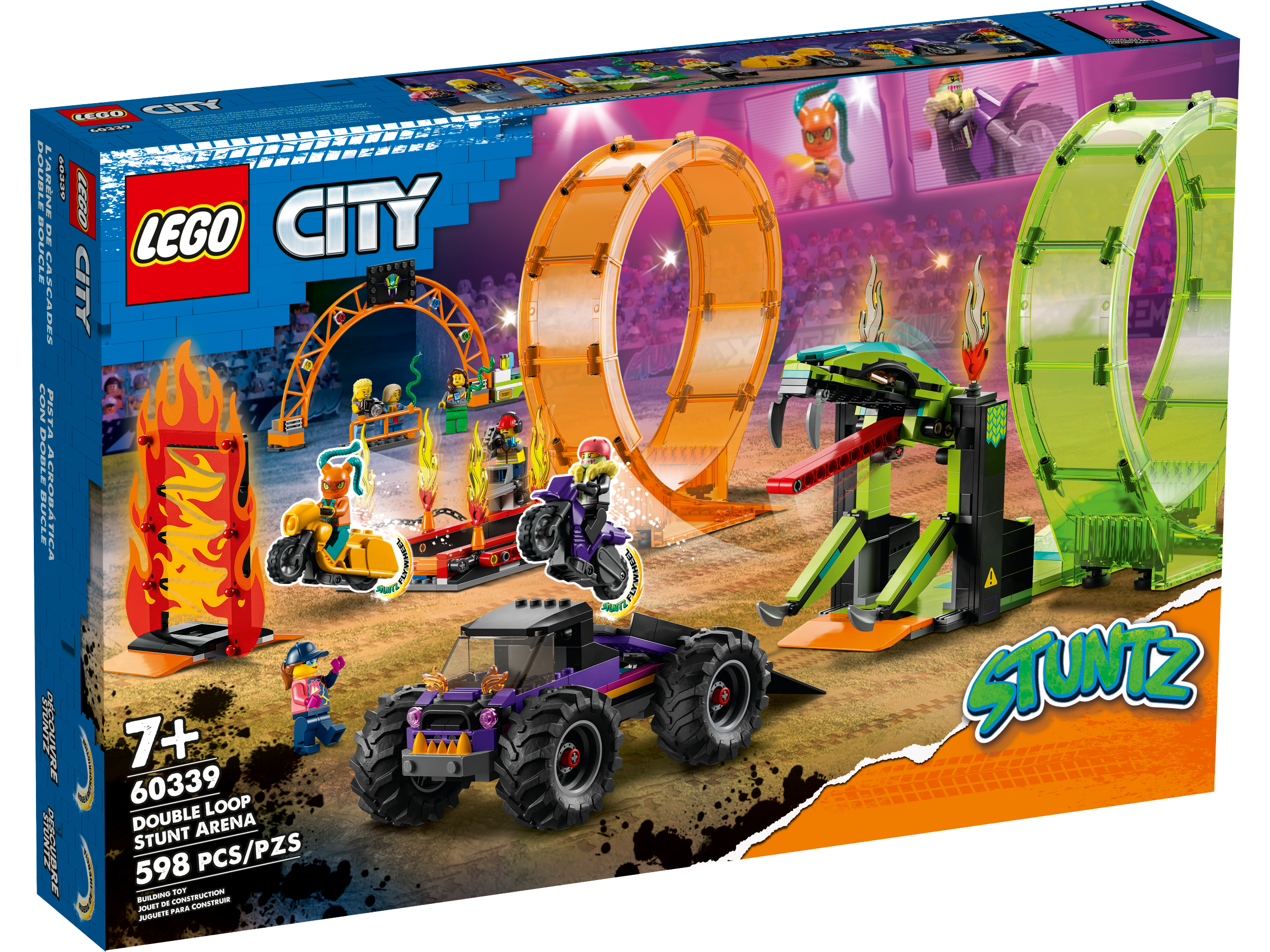 Double Loop Stunt Arena 60339 | City | Buy online at the Official