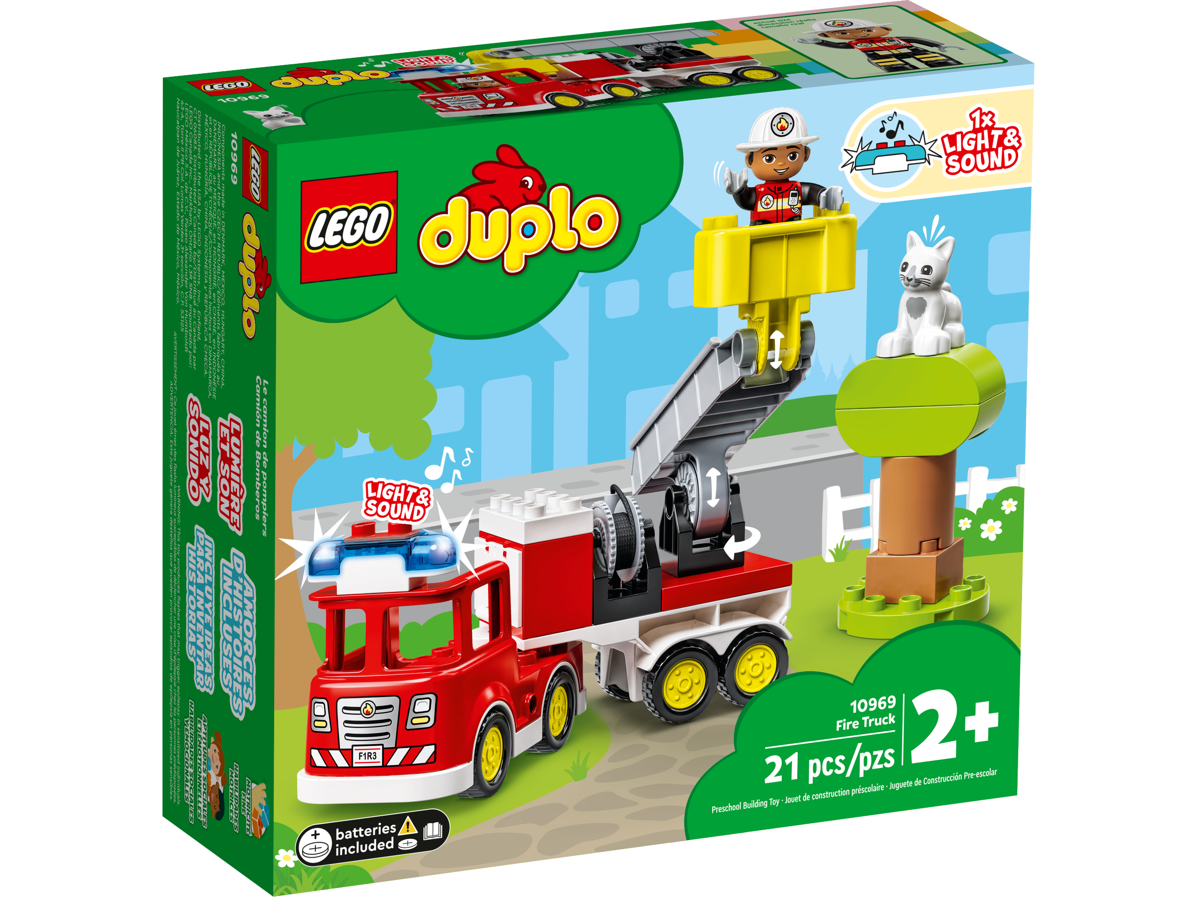 Feuerwehrauto 10969 | Offizieller DE LEGO® | Shop DUPLO®