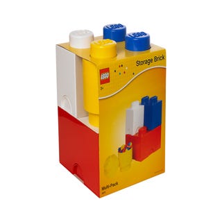 4 Silicone Lego Container - Assorted Colors - Higher Elevation