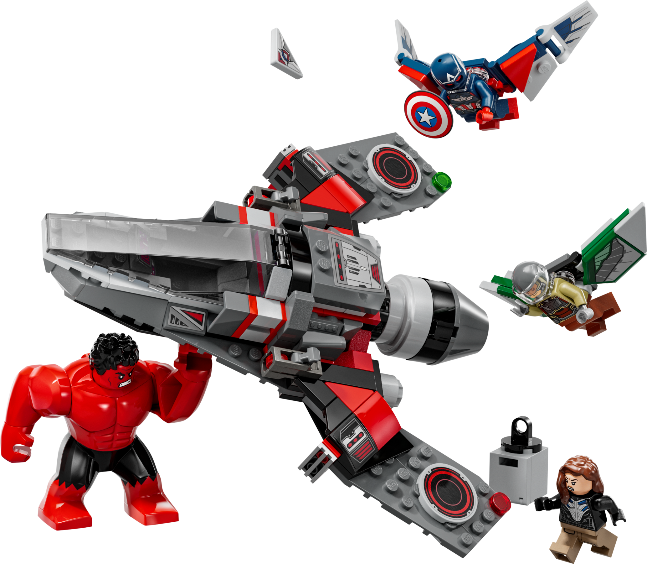 Captain America vs. Red Hulk Battle 76292 Marvel Buy online at the Official LEGO Shop US