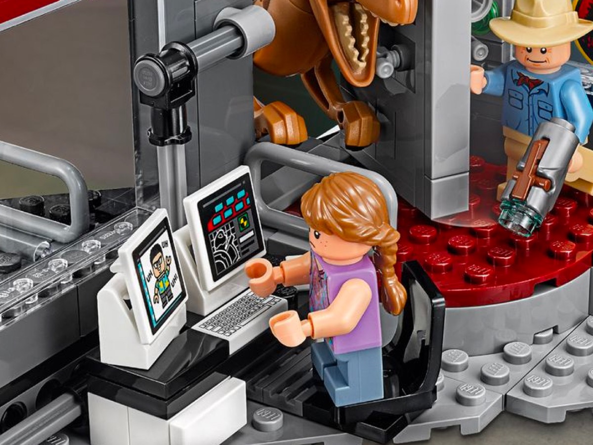 Jurassic world lego discount characters