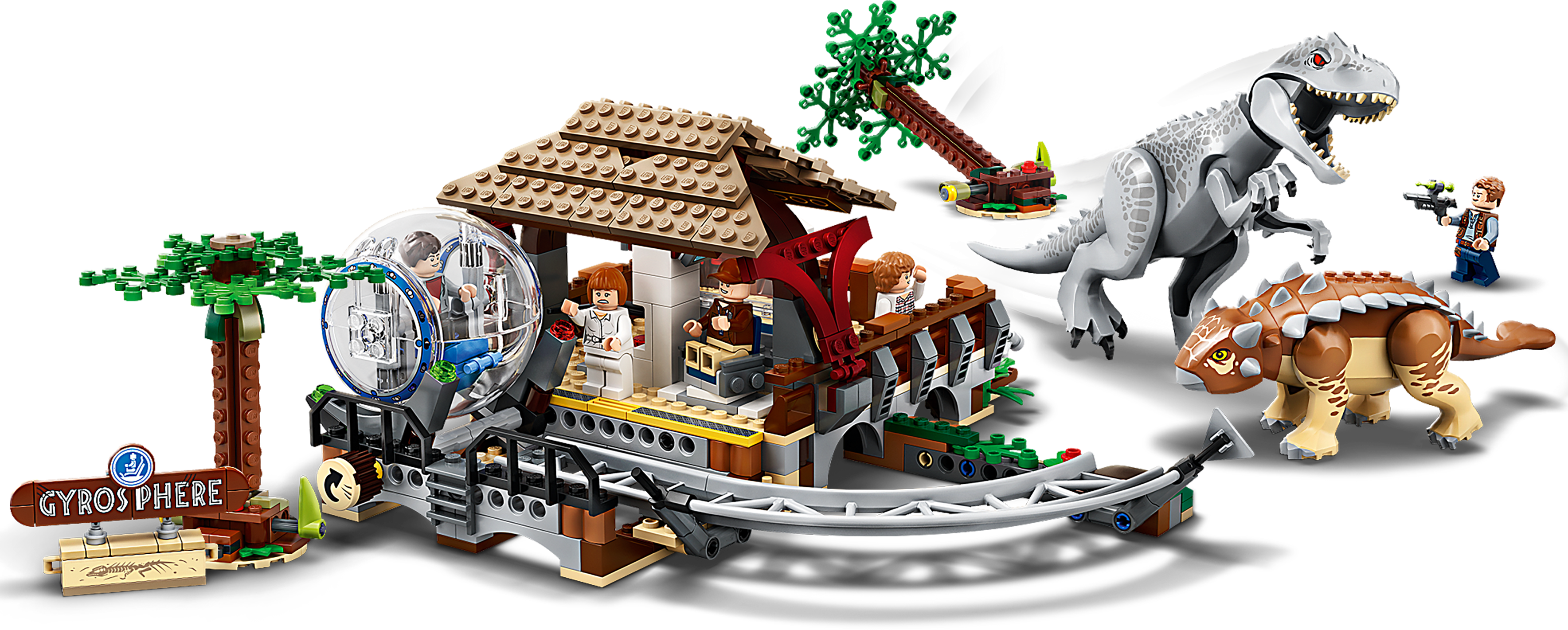 Lego Jurassic World Indominus Rex vs Ankylosaurus — Cullen's Babyland &  Playland