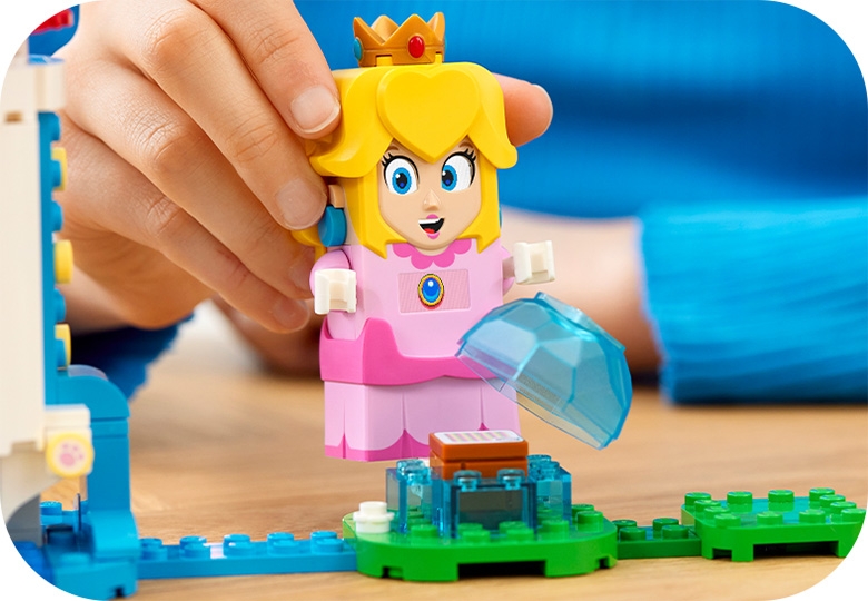 Cat Peach Suit and Frozen Tower Expansion Set 71407 | LEGO® Super