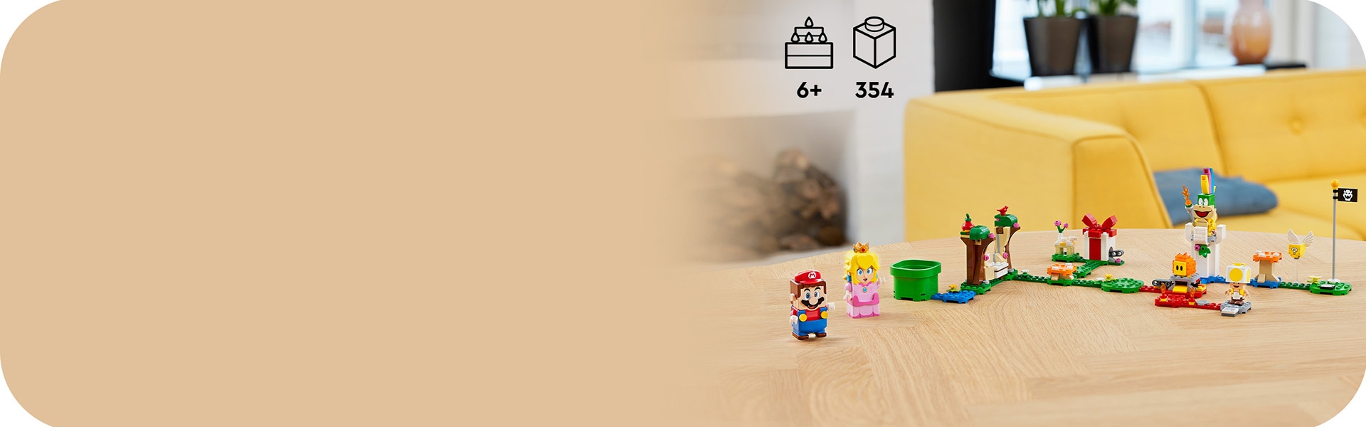 Adventures with Peach Starter Course 71403 | LEGO® Super Mario 
