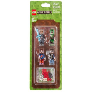 Lego Minecraft Skin Pack 1 Minifigures Buy Online At The Official Lego Shop Es