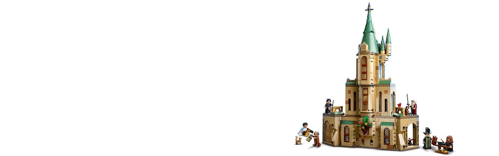 LEGO 76402 Harry Potter Poudlard : Le Bureau de Dumbledore, Jouet de  Château et Minifigurines avec Le Choixpeau et l'Épée de Gryffondor & 76416  Harry