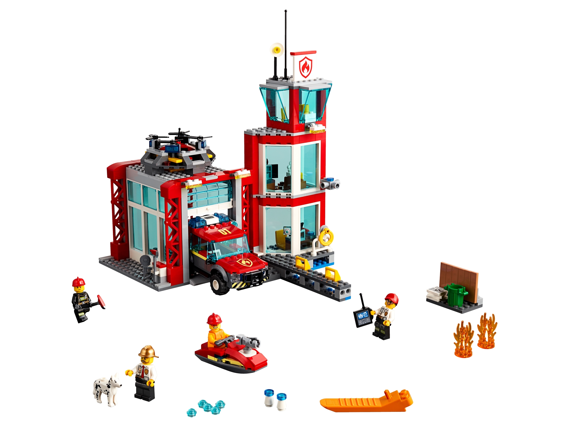 Brandstation 60215 | City | Officiel LEGO® DK