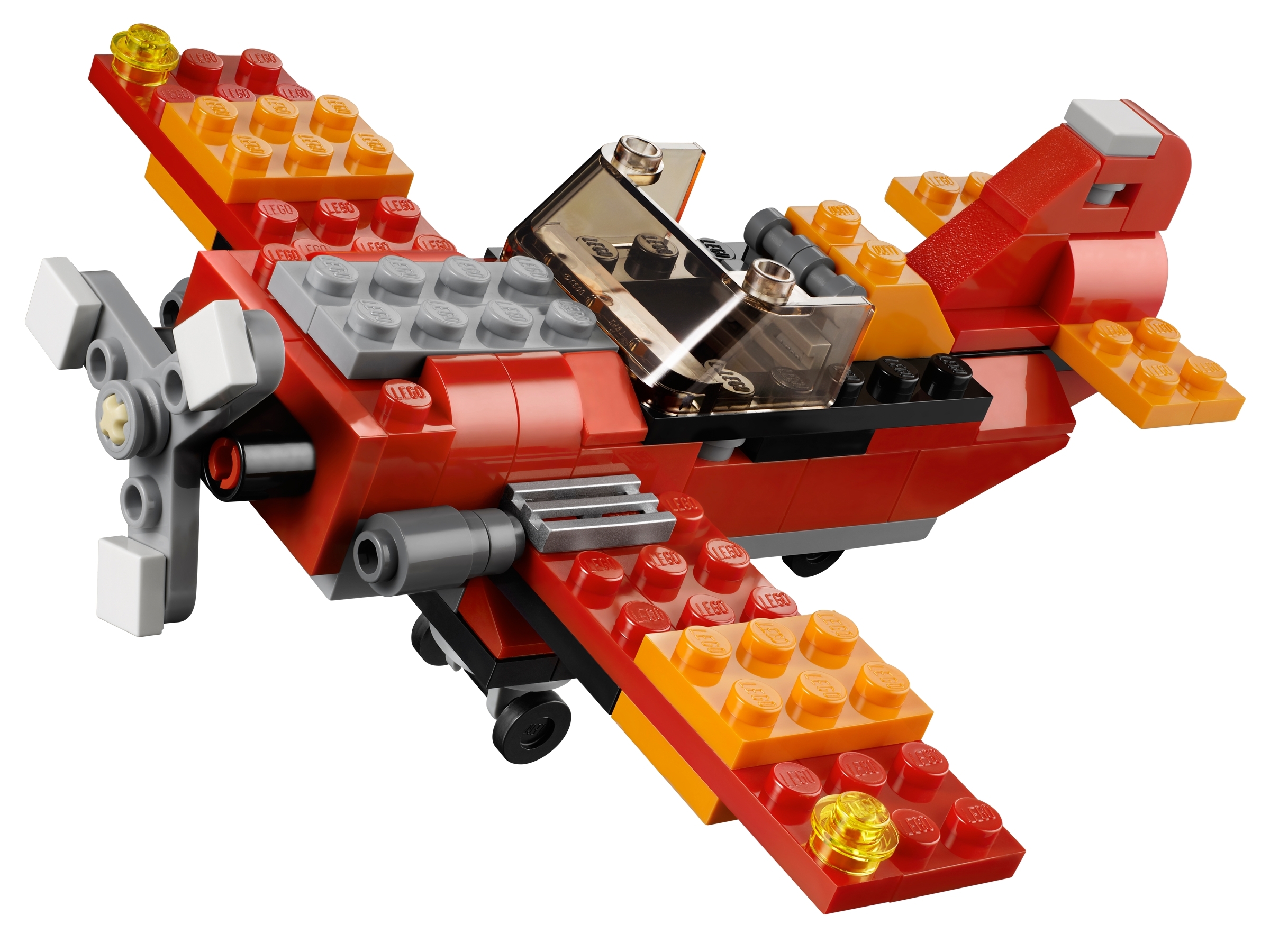 Lego creator best sale red helicopter