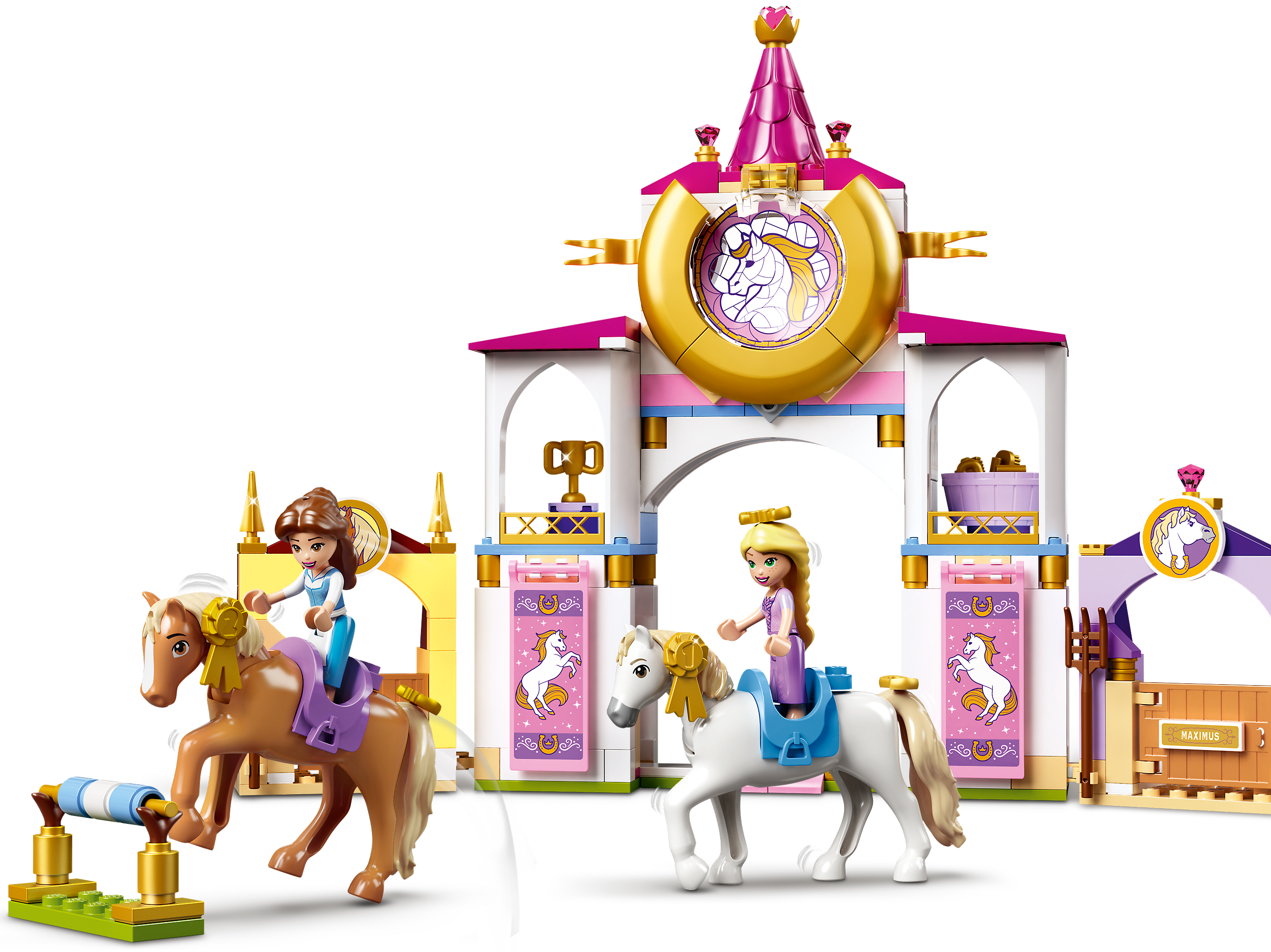 LEGO® Disney 43195 - Les écuries royales de Belle et Raiponce - Acheter vos  jouets Lego - DracauGames