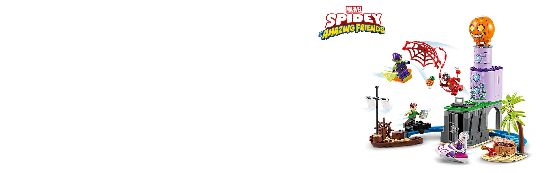 Team Spidey at Green Goblin's Lighthouse 10790 | Spider-Man | Buy
