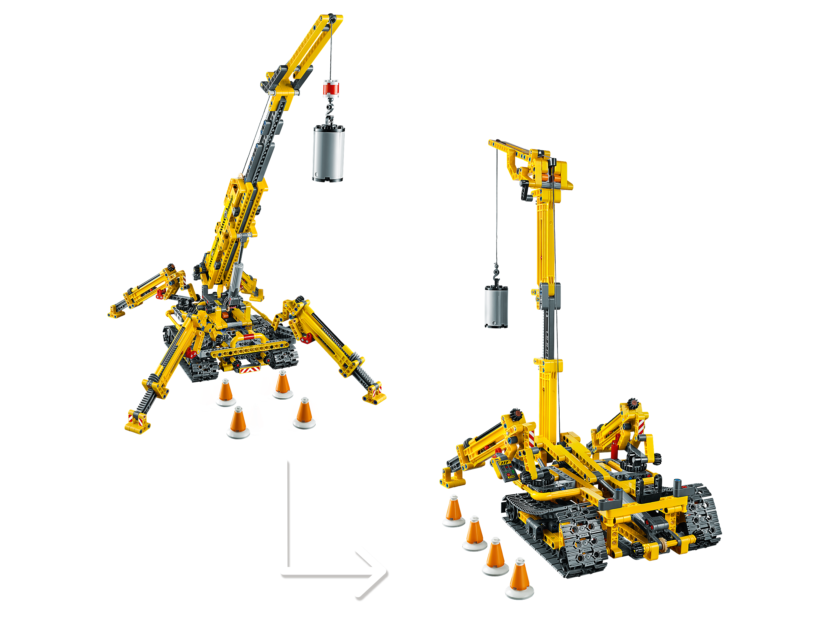 Compact Crawler Crane 42097 | Technic™ | Buy online the Official LEGO® Shop US