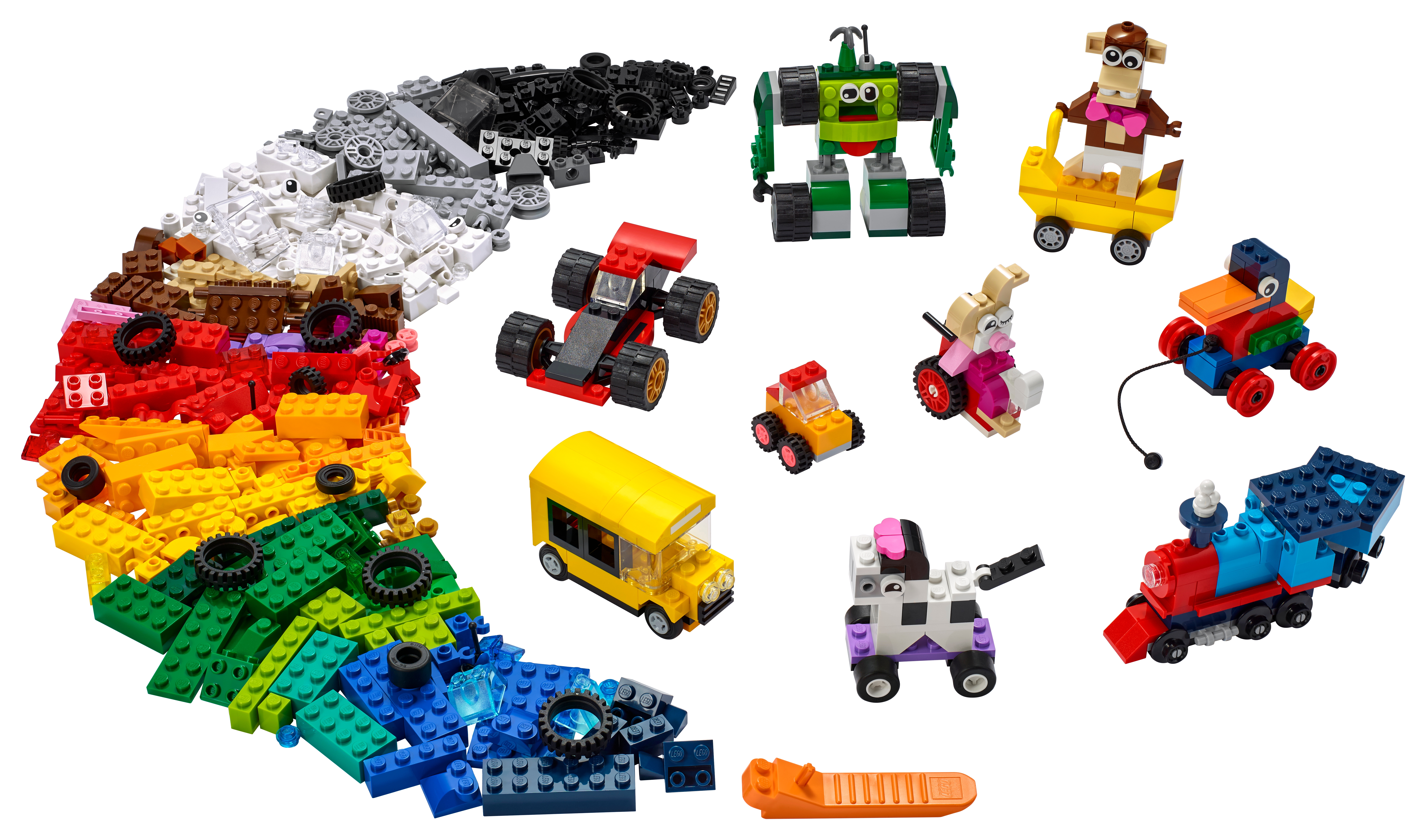 Klodser og hjul 11014 Classic | LEGO® Shop