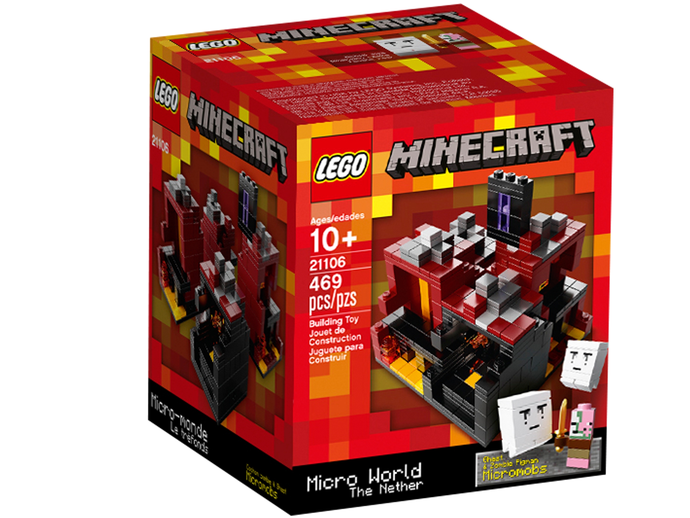 Lego minecraft micro world shop the nether