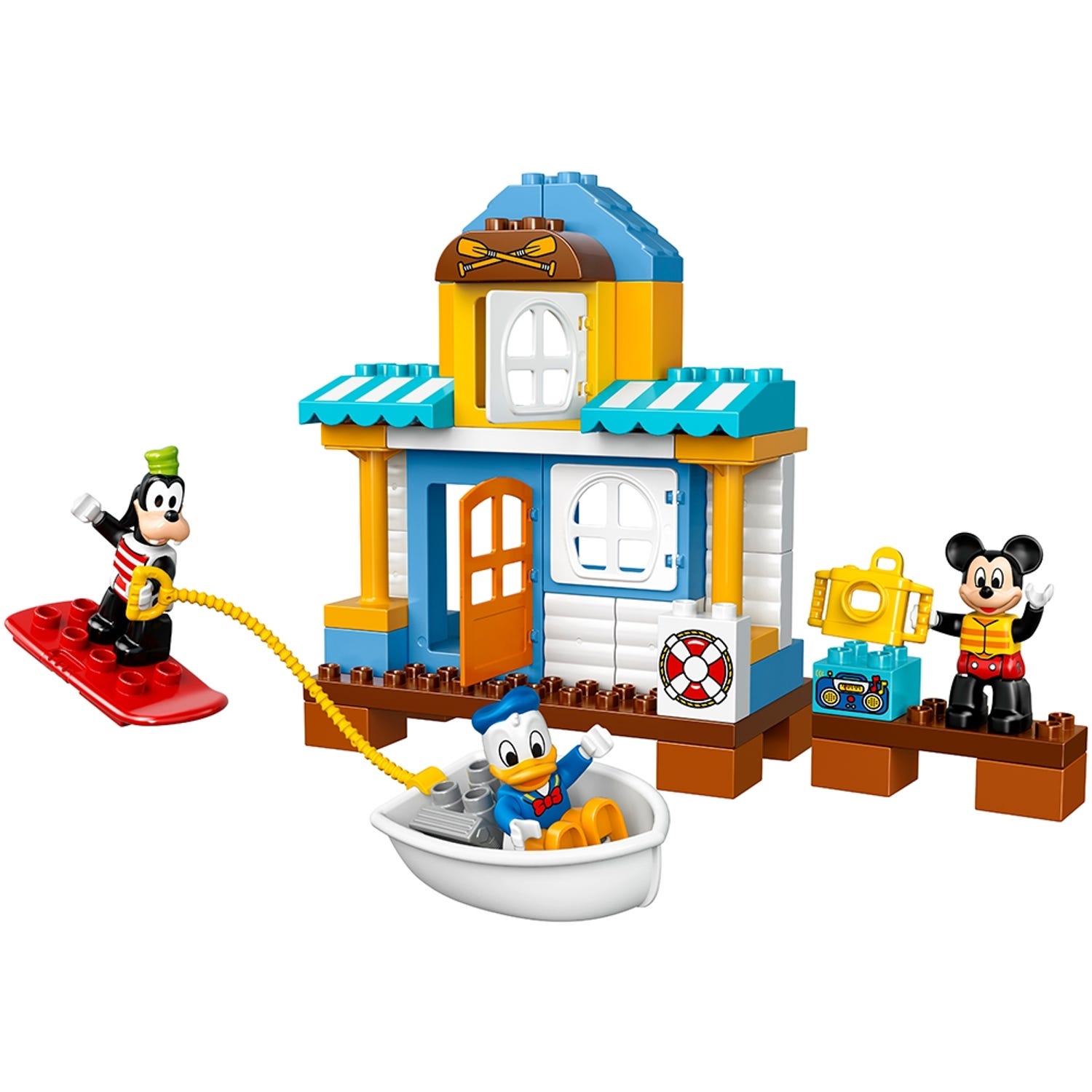 semester geest Broederschap Mickey & Friends Beach House 10827 | DUPLO® | Buy online at the Official  LEGO® Shop US