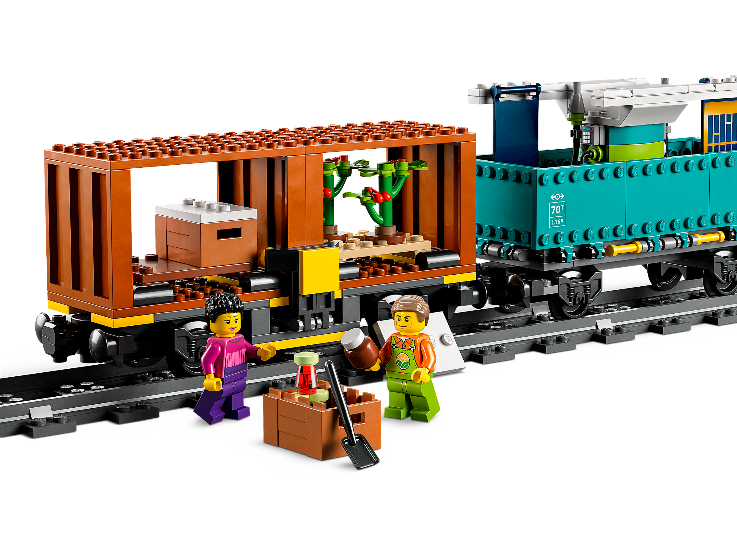 LEGO 60336 Freight Train images on Building Instructions app