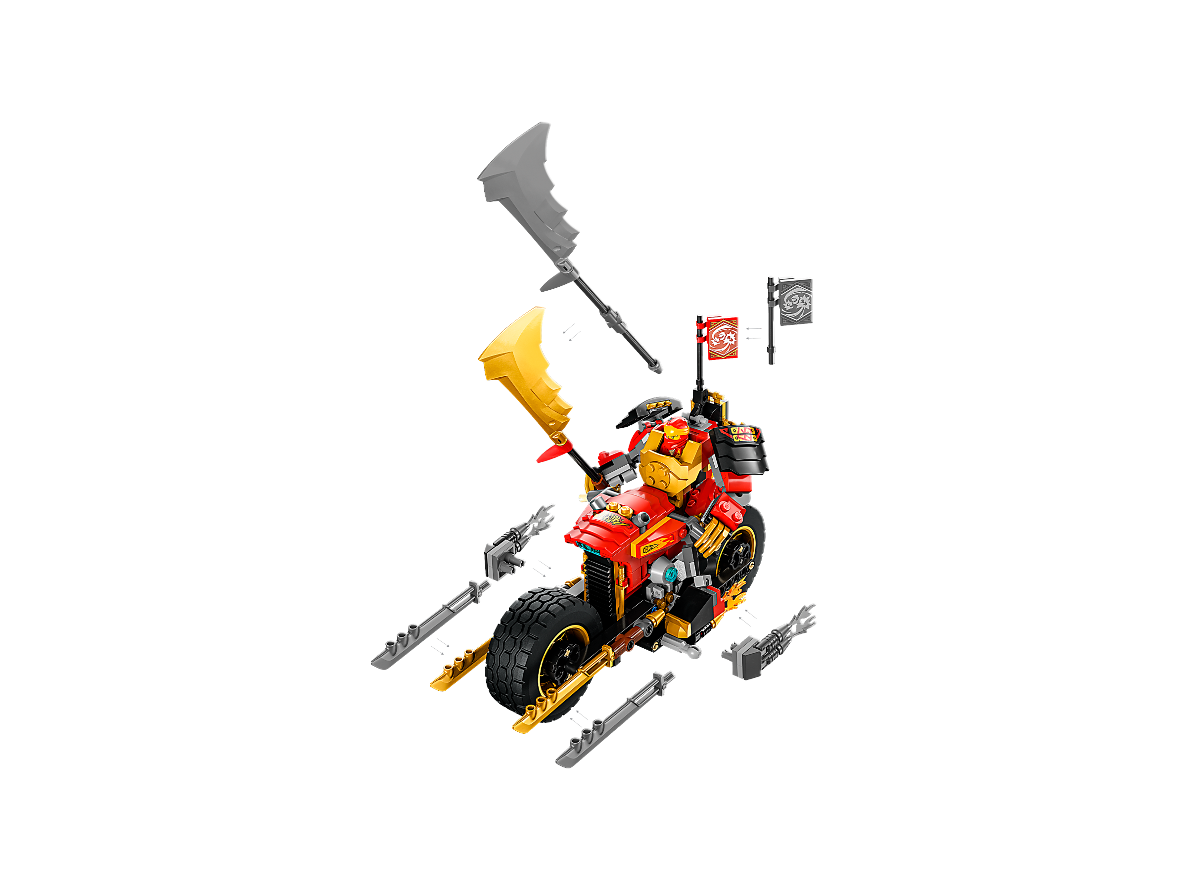 Kai’s Mech Rider EVO 71783 | NINJAGO® | Buy online at the Official LEGO®  Shop US