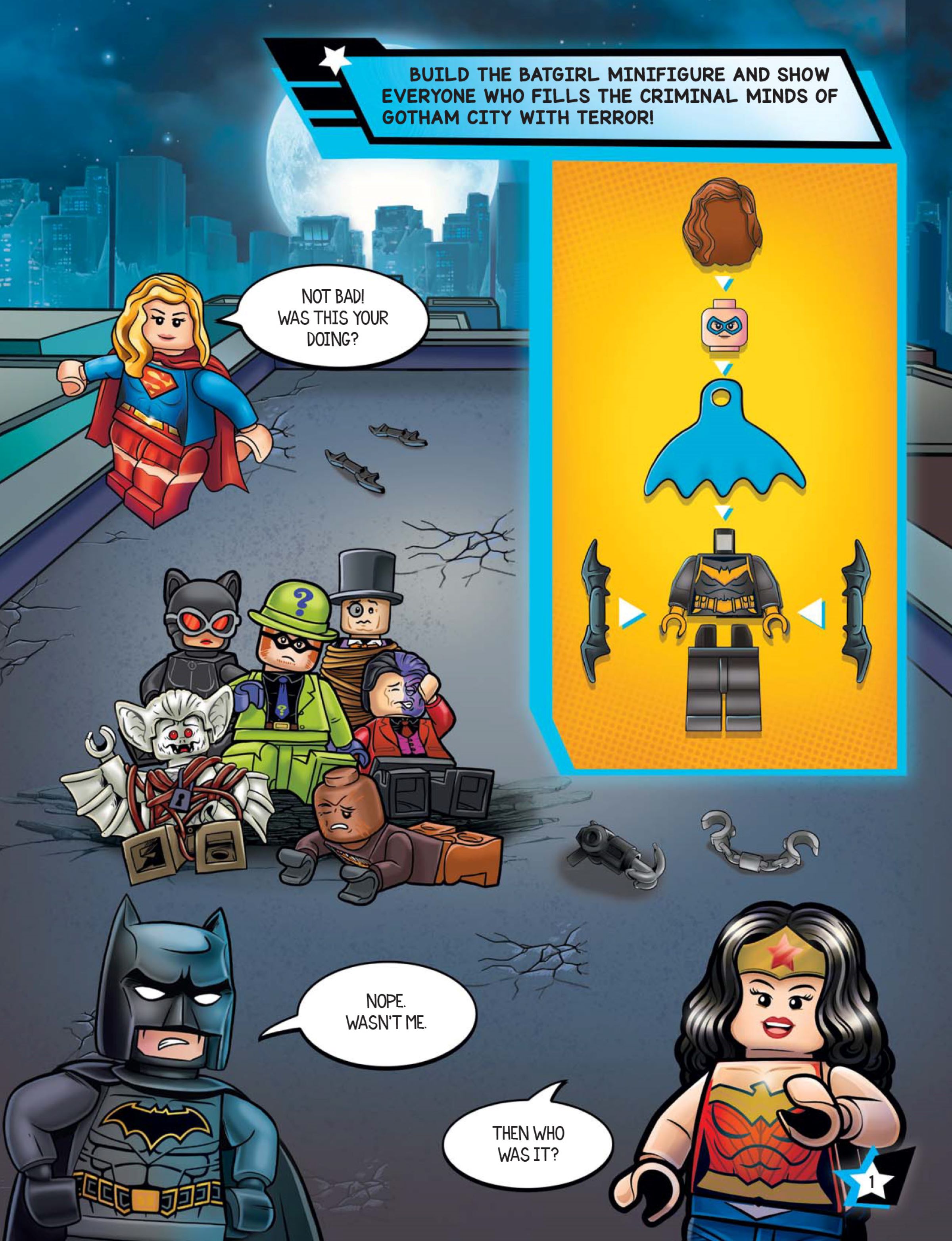Lego Batman: Batman And Friends - (coloring & Activity With