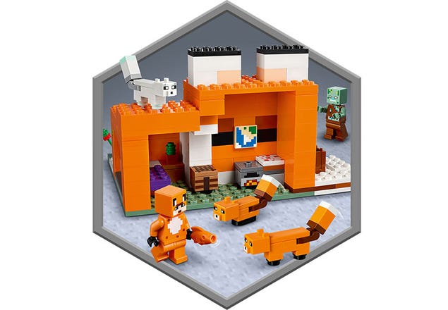NEW Lego⛏️The Fox Lodge⛏️ Minecraft 21178⛏️ Factory-Sealed NIB 673419358491