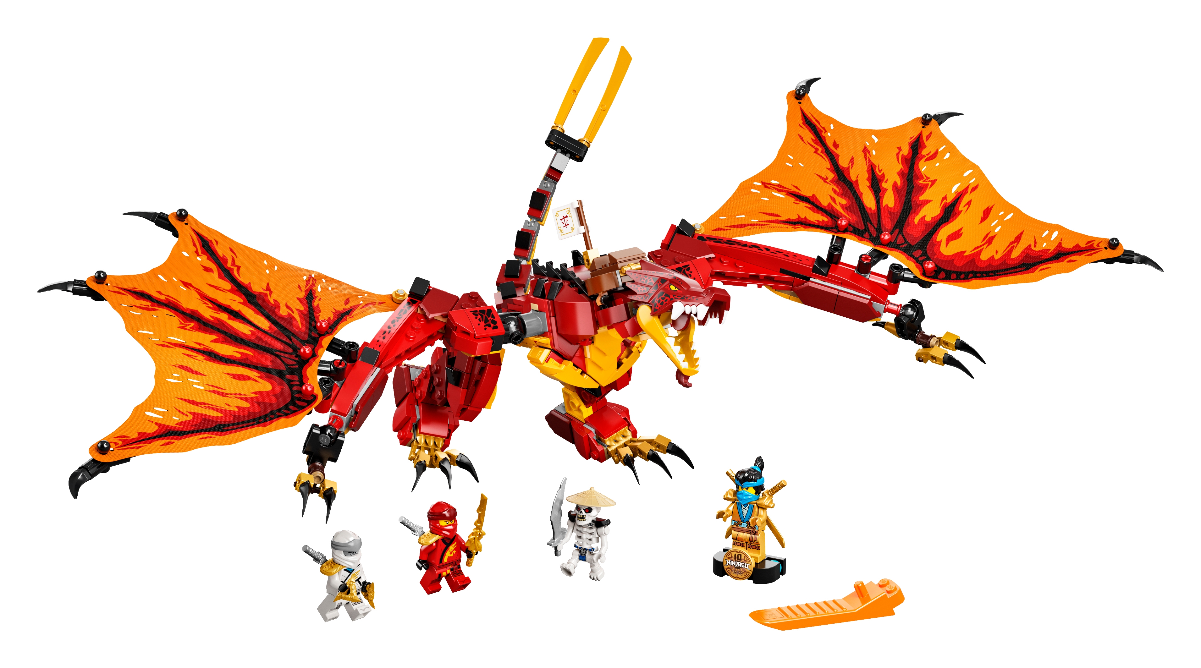 Fire Dragon Attack 71753 | NINJAGO® | Buy online at the Official LEGO® Shop  GB