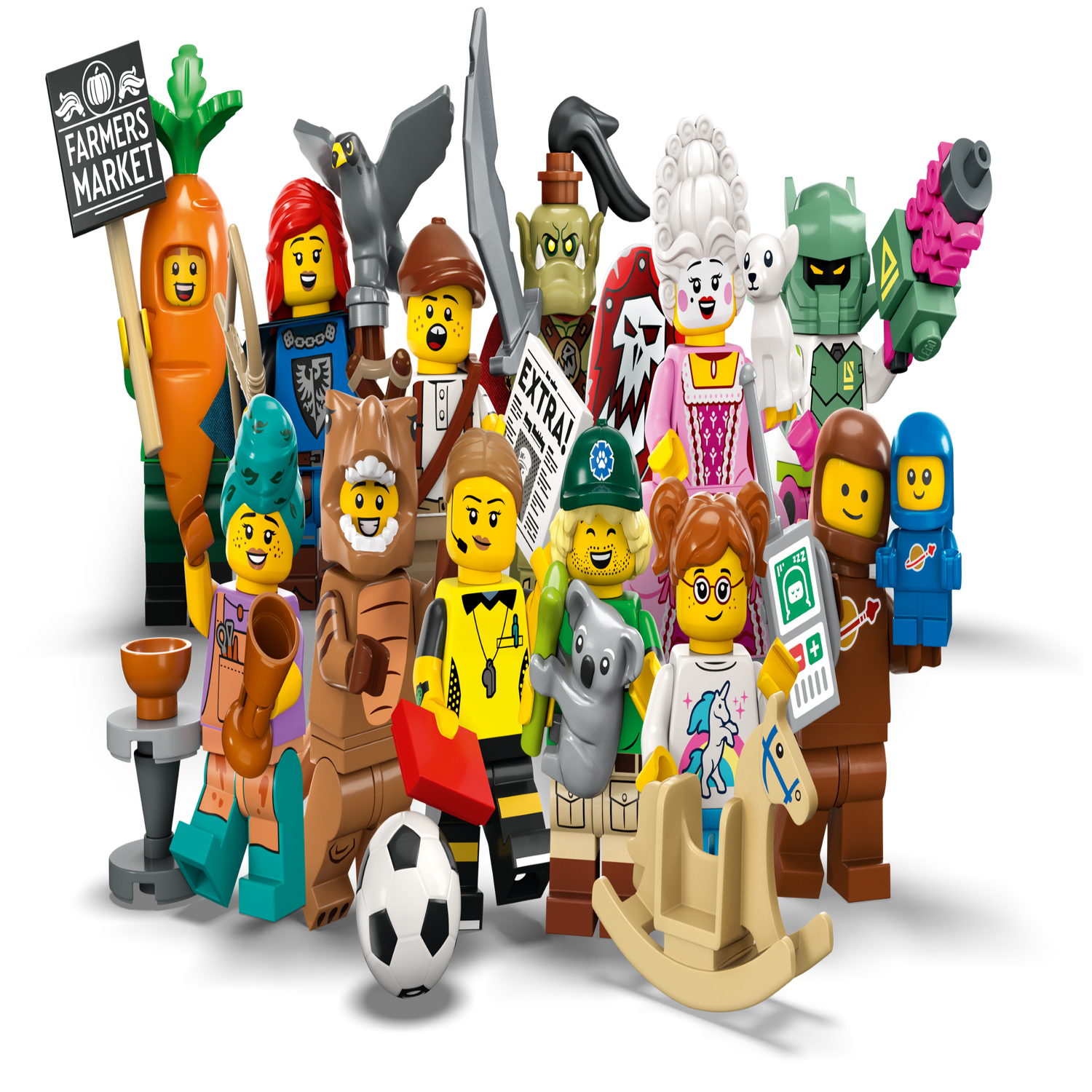 zien B.C. Moment LEGO® Minifiguren Serie 24 71037 | Minifiguren | Officiële LEGO® winkel NL