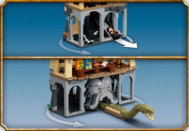  Harry Potter Chamber of Secrets: LEGO Basilisk