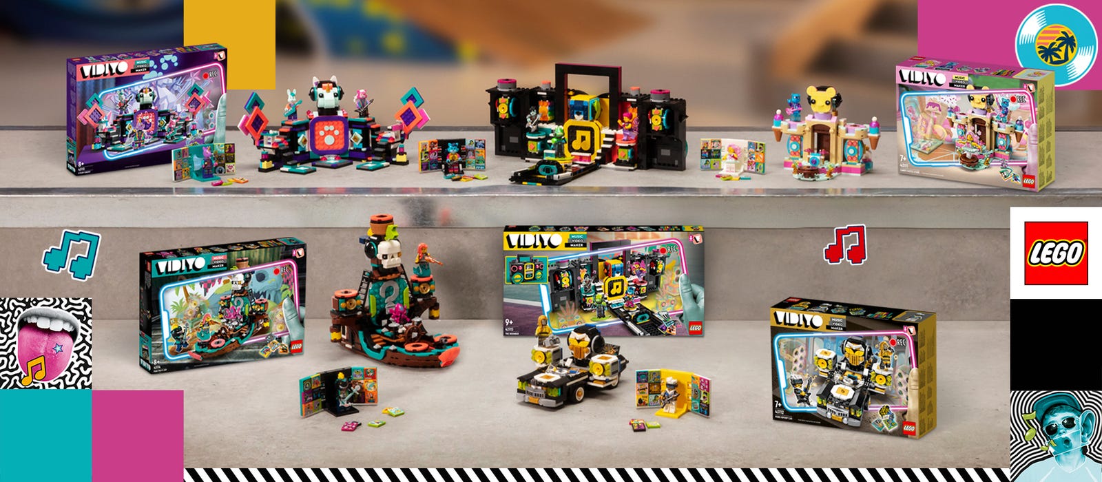 LEGO® VIDIYO™ Stages | Music Video Maker | Official LEGO® Shop AU