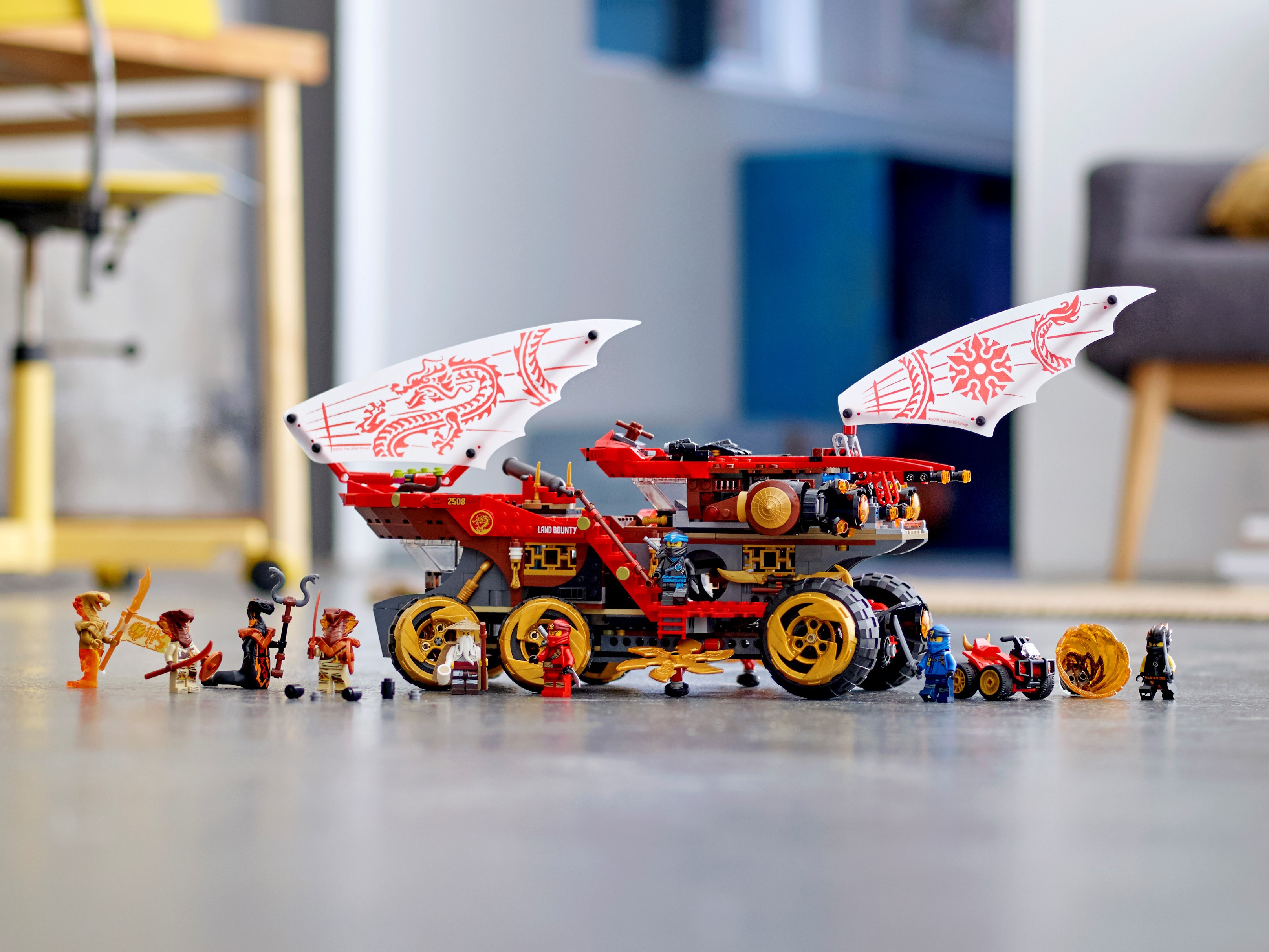 Lego Ninjago njo541 Char Minifigure from 70675 70677 Land Bounty
