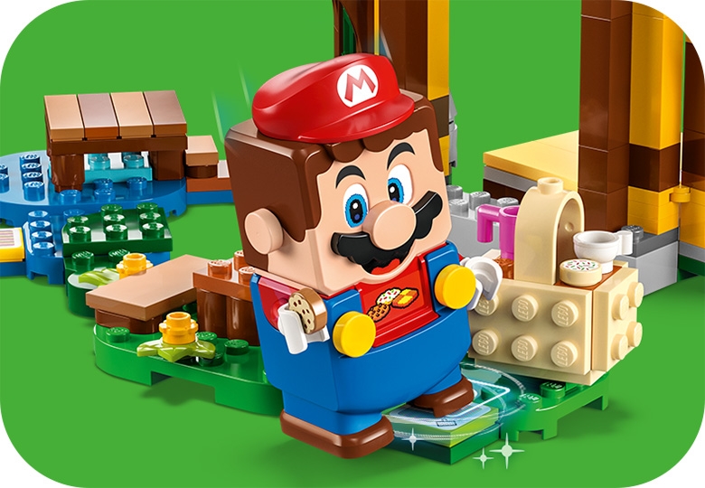 Mario house lego hot sale