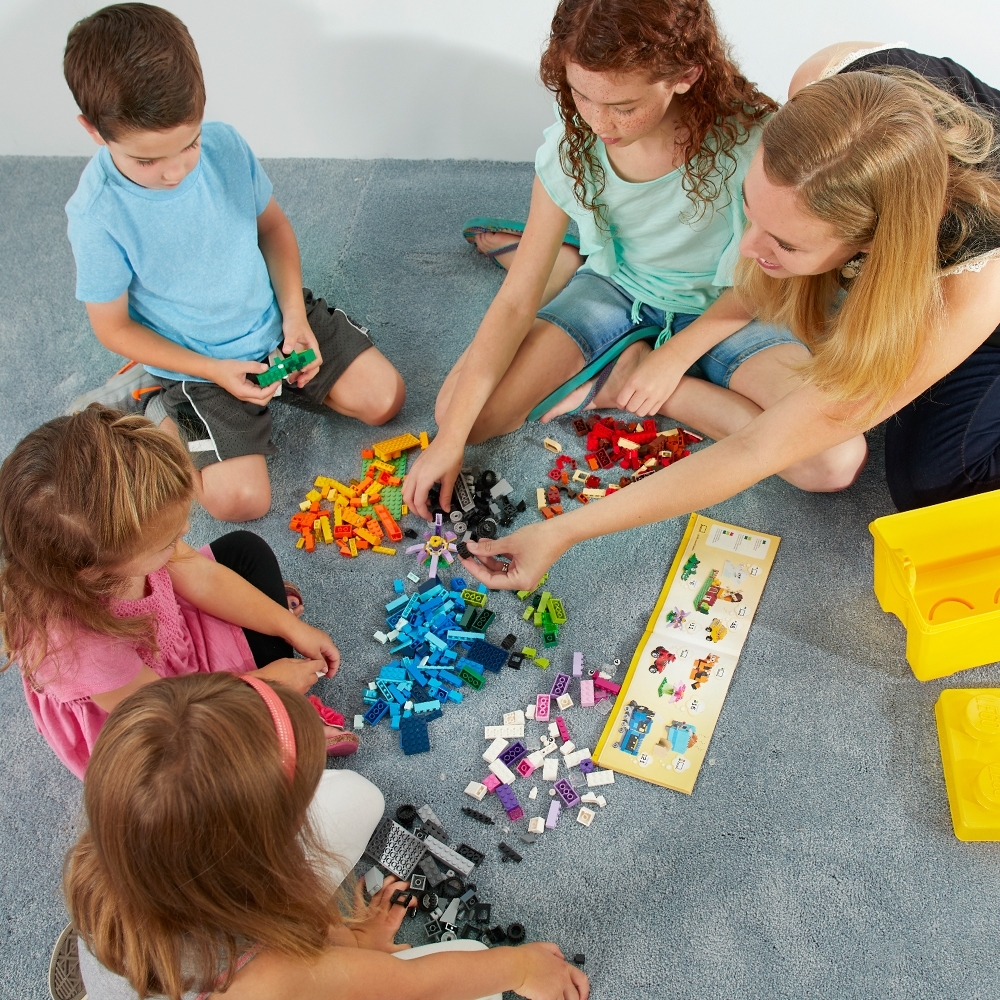 LEGO Classic - Caja de ladrillos creativos grande, multicolor (10698):  .es: Juguetes y juegos
