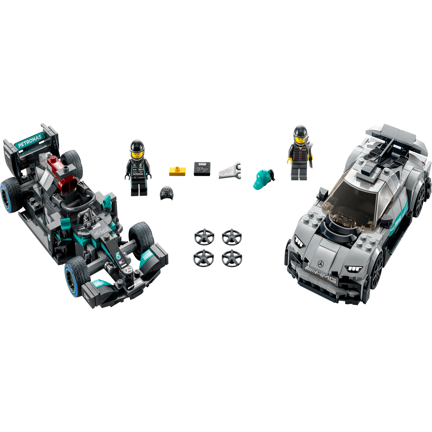 LEGO Speed Champion Mercedes-AMG F1 W12 E Performance y Mercedes