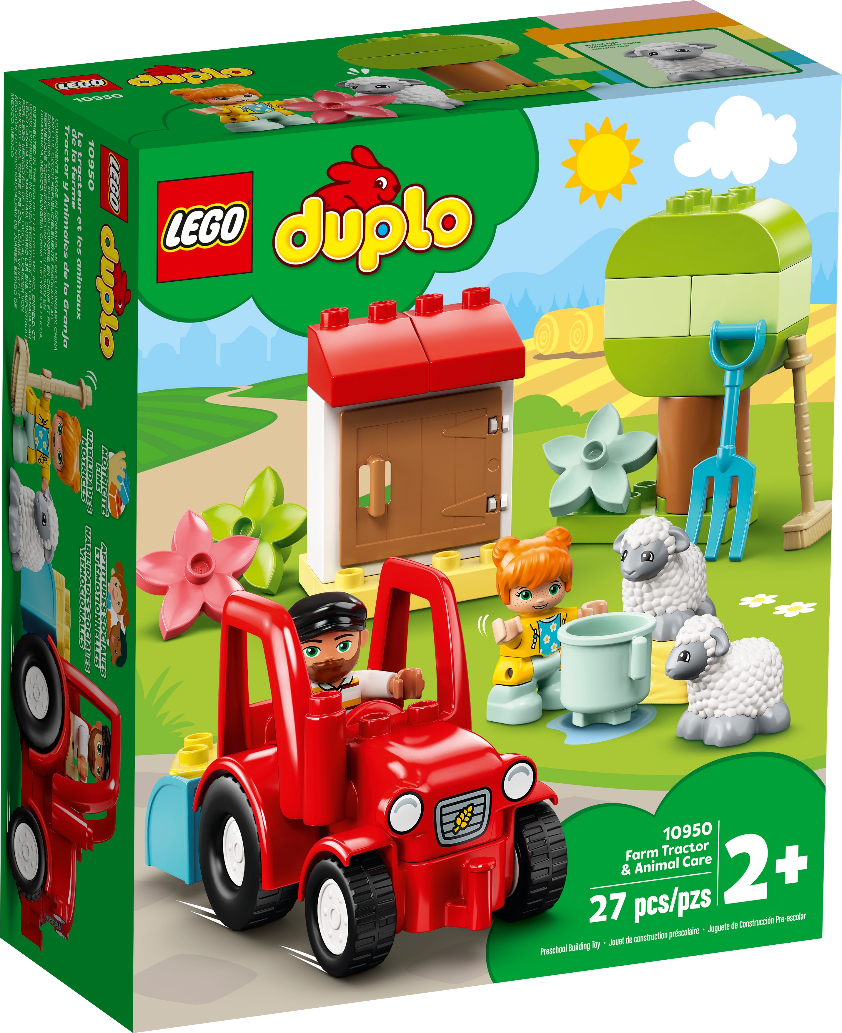 Reproduceren Entertainment blozen Farm Tractor & Animal Care 10950 | DUPLO® | Buy online at the Official LEGO®  Shop US