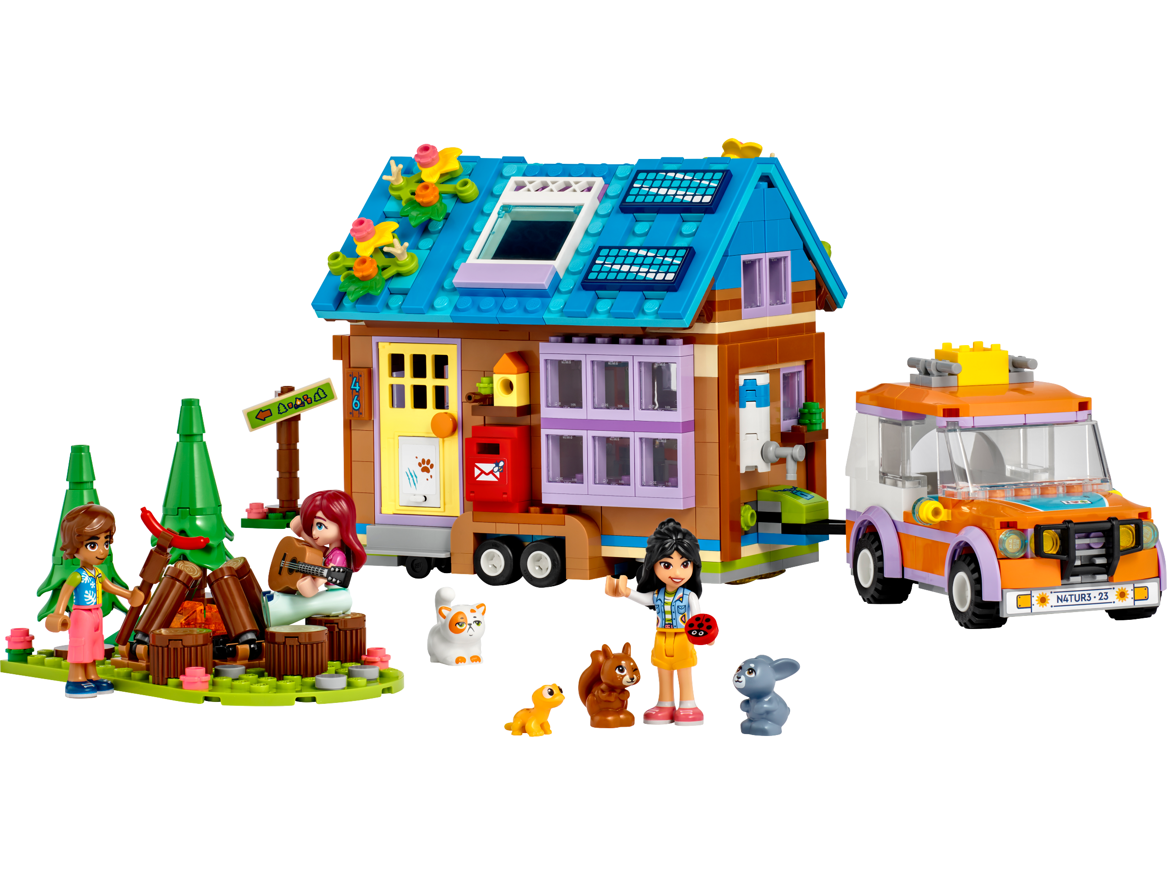 Wereldvenster protest zeker Tiny House 41735 | Friends | Officiële LEGO® winkel NL