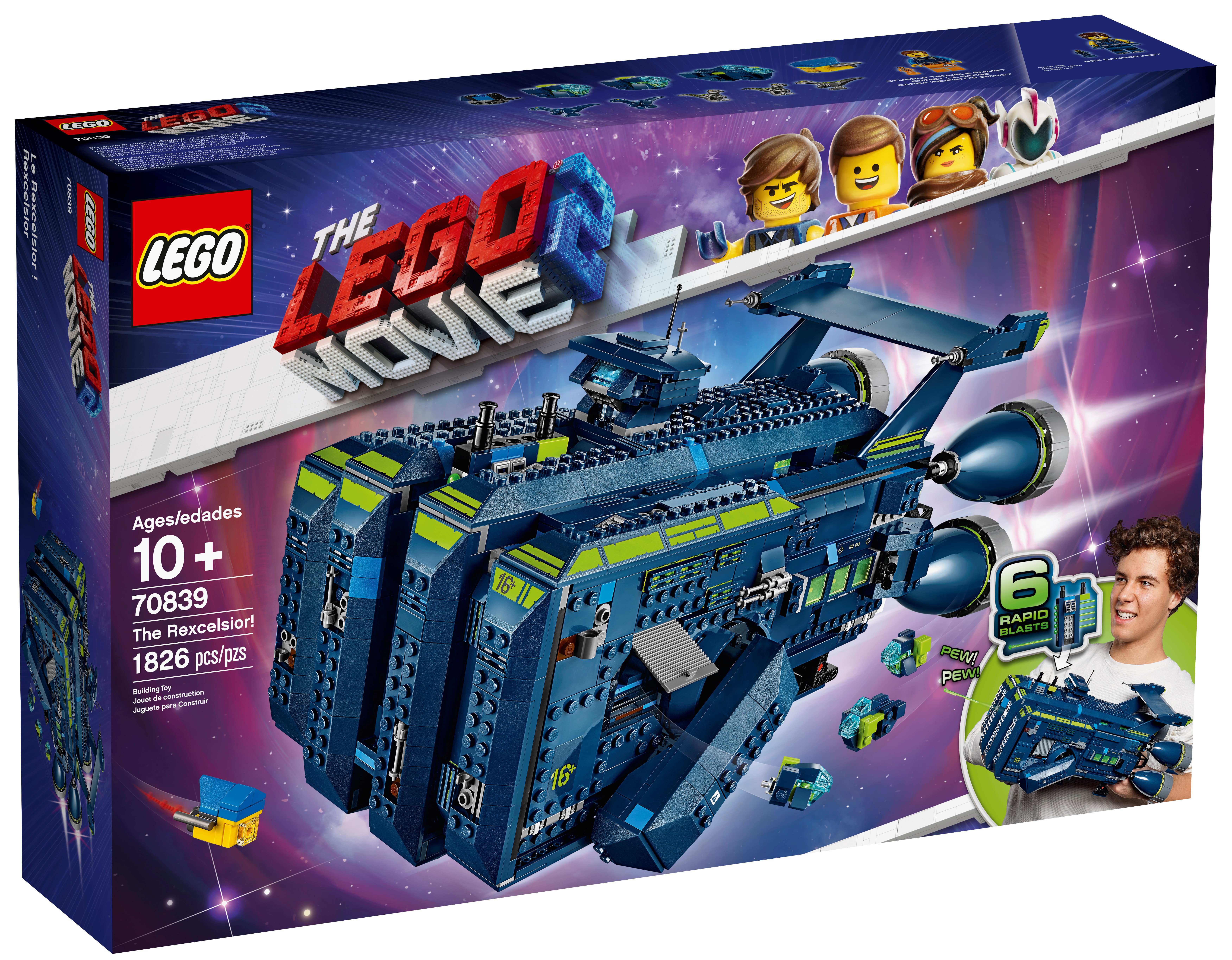 The Rexcelsior! 70839 | THE LEGO® MOVIE 2™ | Buy online at the