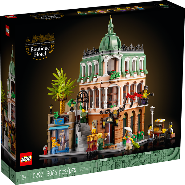 LEGO Creator Expert Assembly Square 10255, 10th Anniversary Addition to the  LEGO Modular Building Series, Provides Hours of Creative Play for Adults
