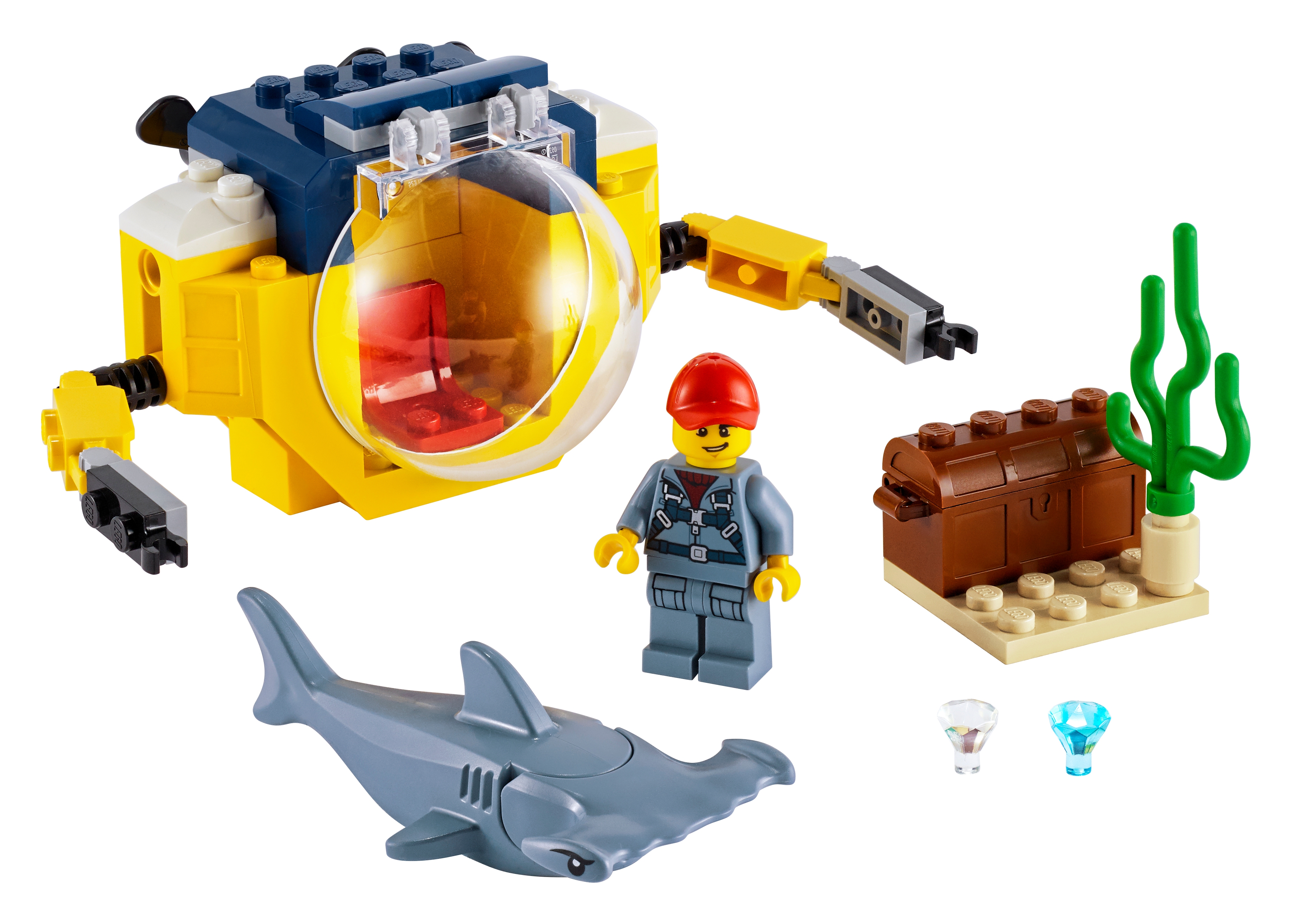 mini lego submarine