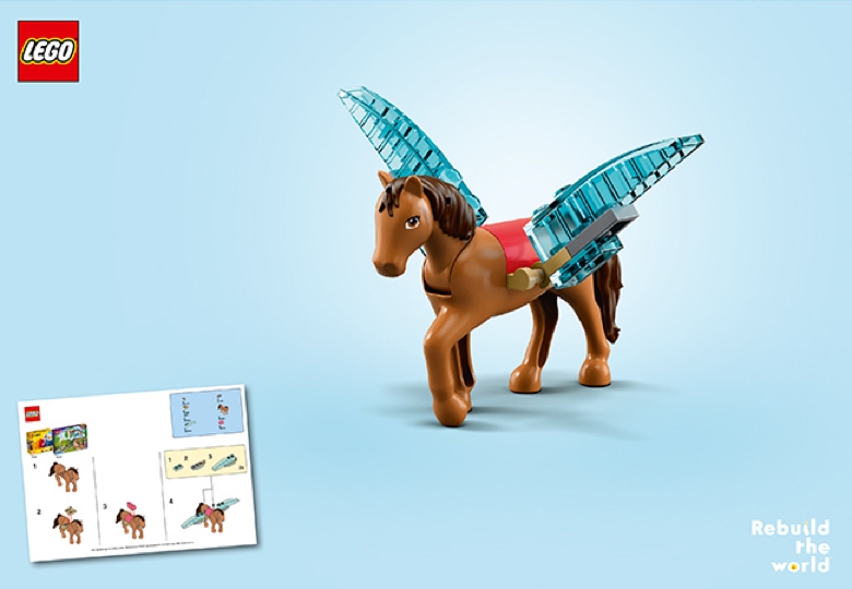 Lego best sale animal instructions