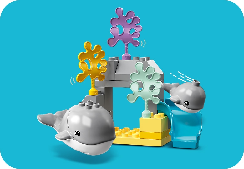 Wild Animals of the Ocean 10972 | DUPLO® | Buy online at the