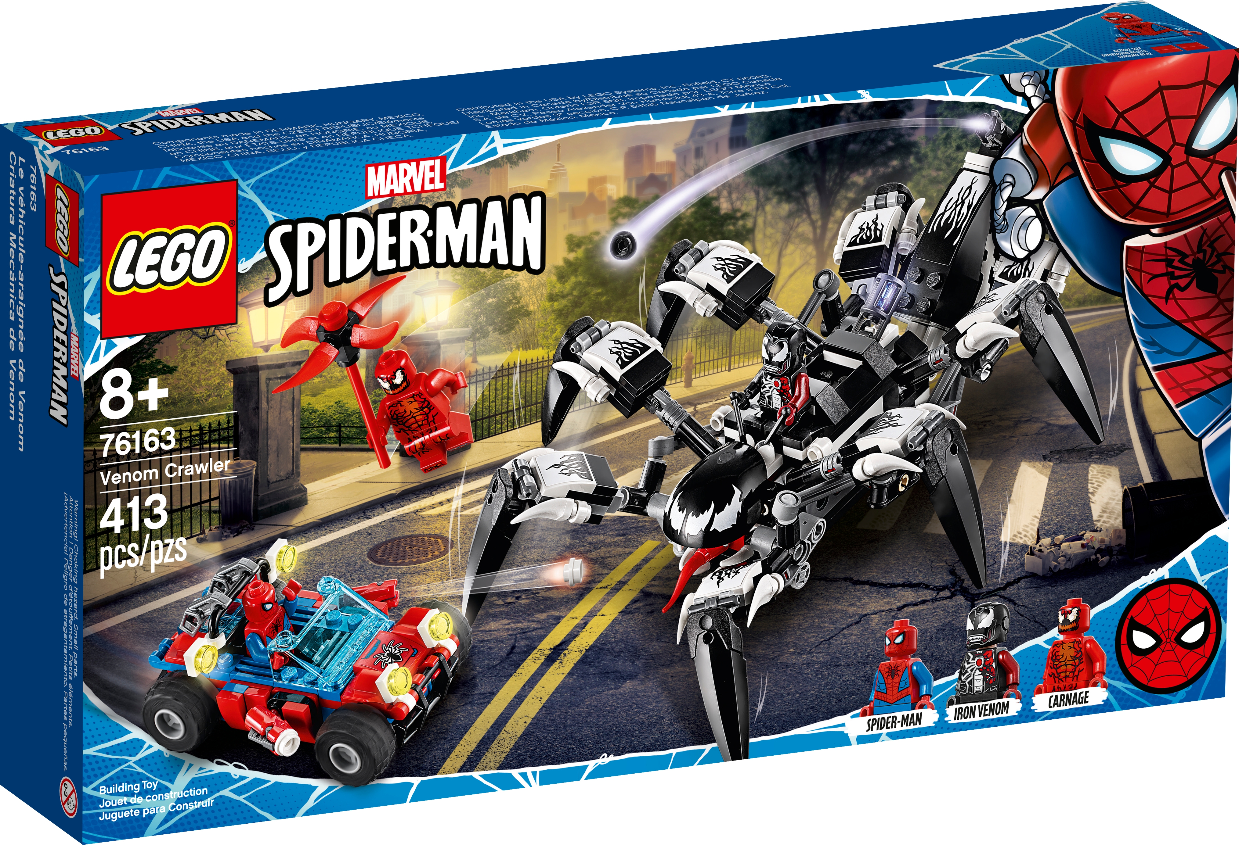 new spiderman lego