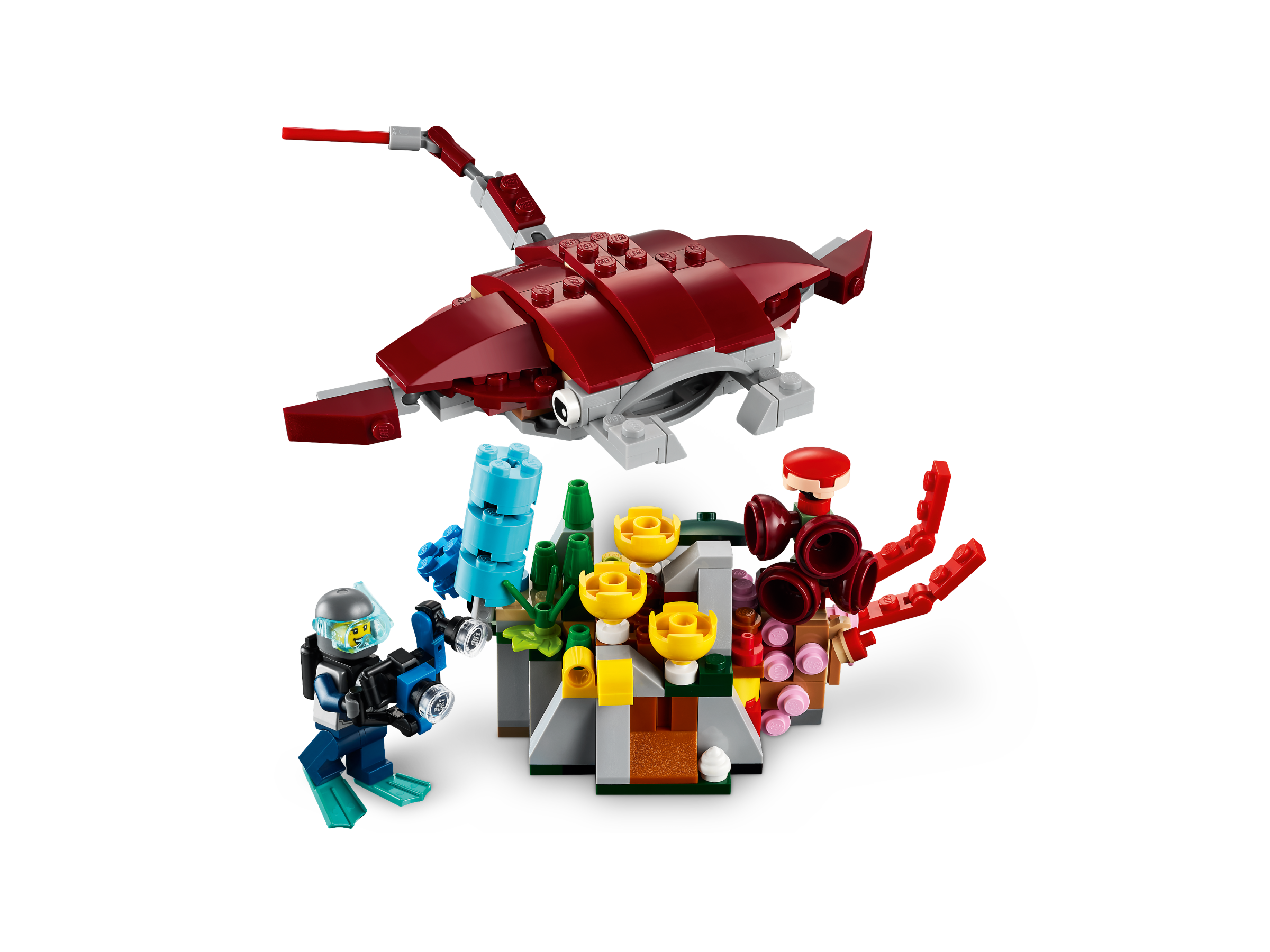 LEGO Creator 3-in-1 Creator 3 en 1 31130 La Mission du Trésor Englouti