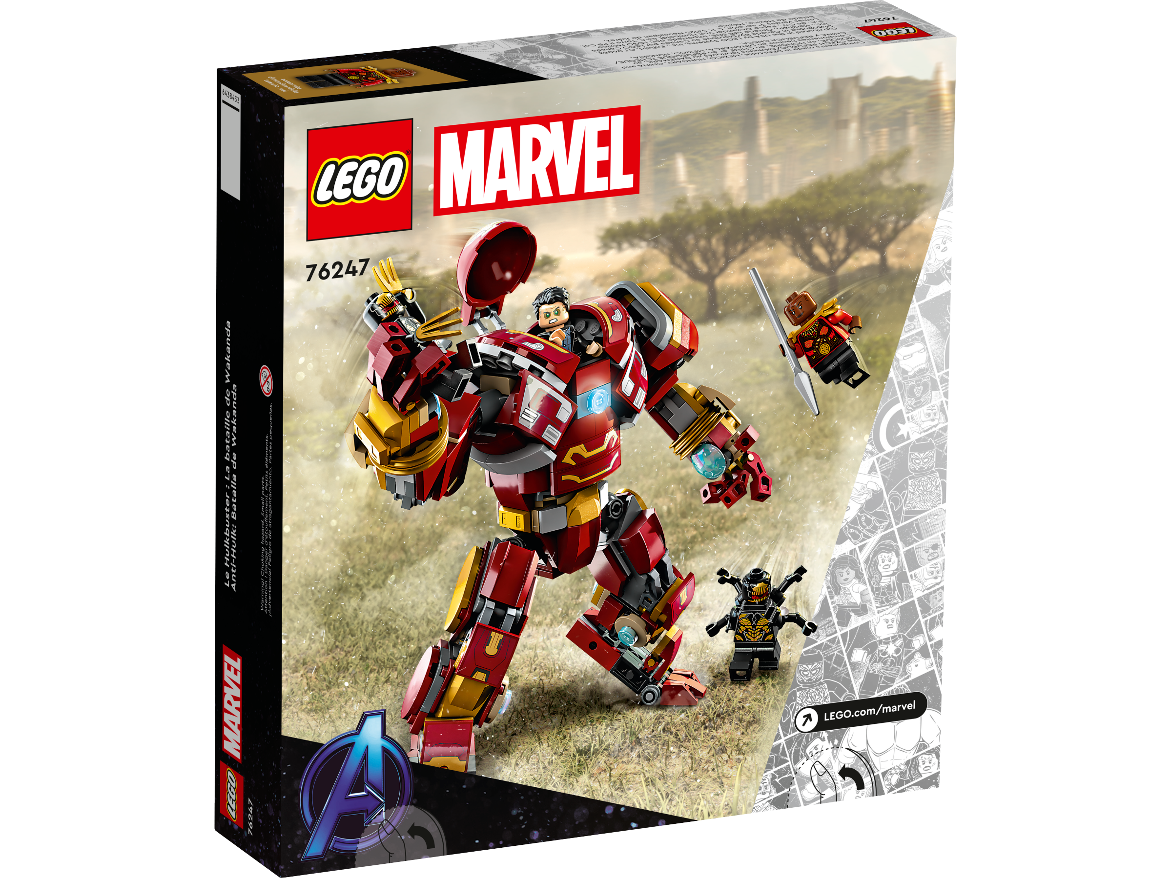 Uomo Del Ferro Dell'eroe Eccellente Di Lego Nel Hulkbuster