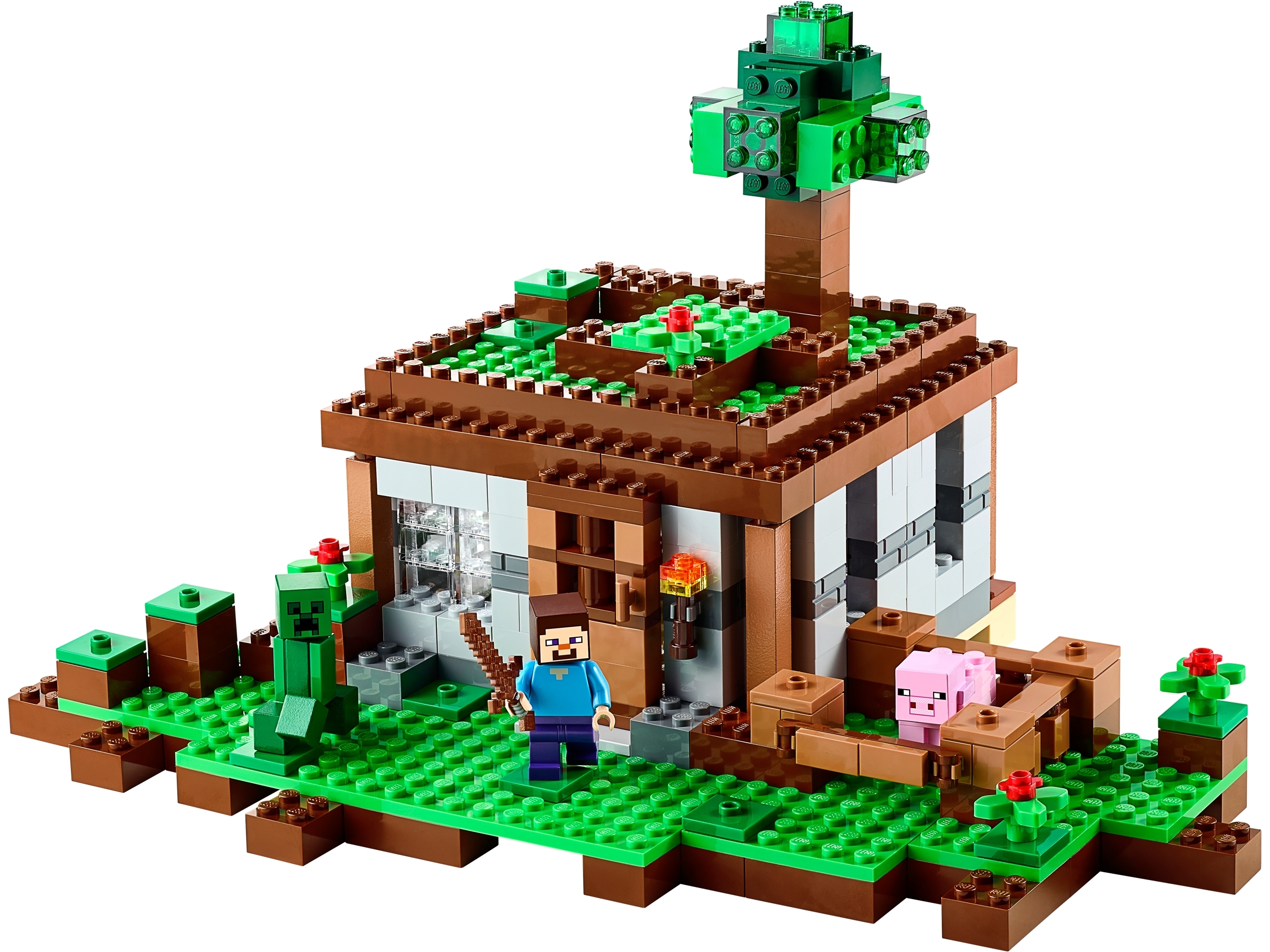 The First Night 21115 Minecraft Buy Online At The Official Lego Shop Us