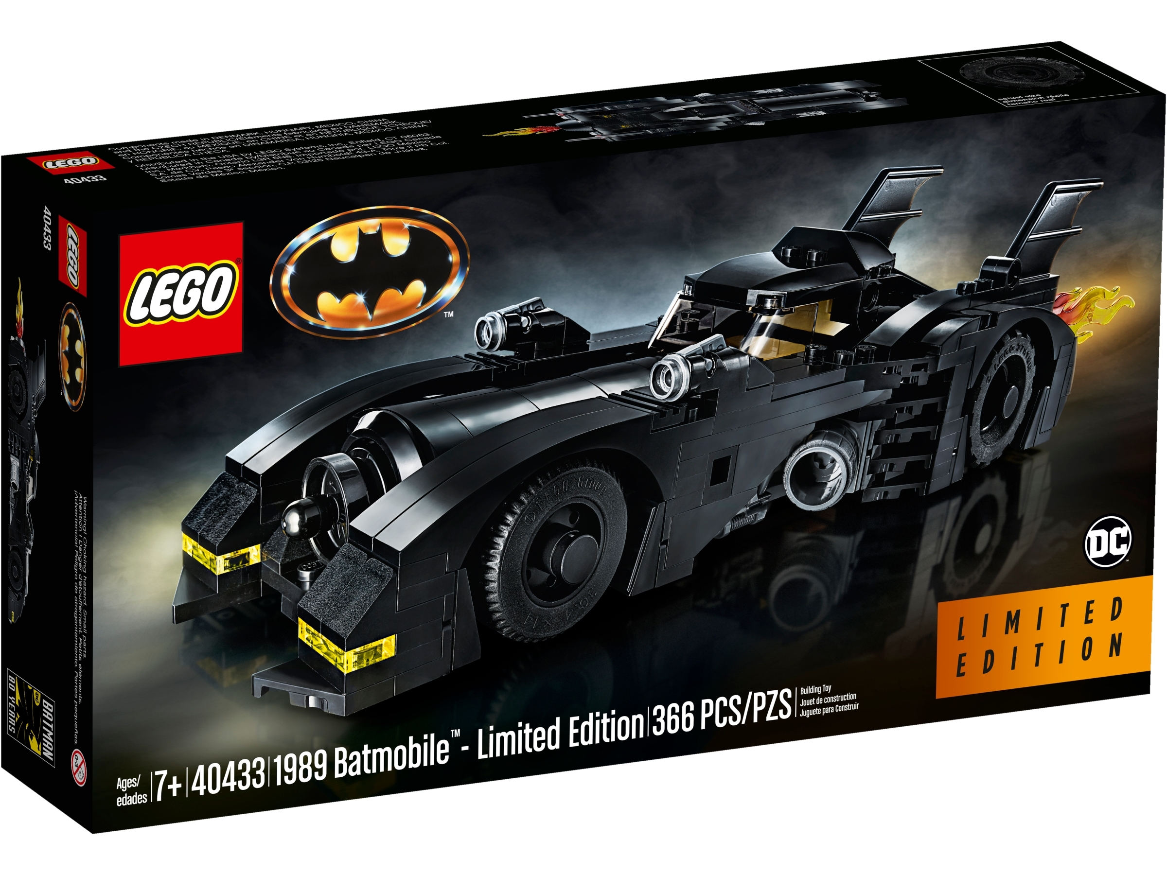 1989 Batmobile™ – Limited Edition 40433, Other