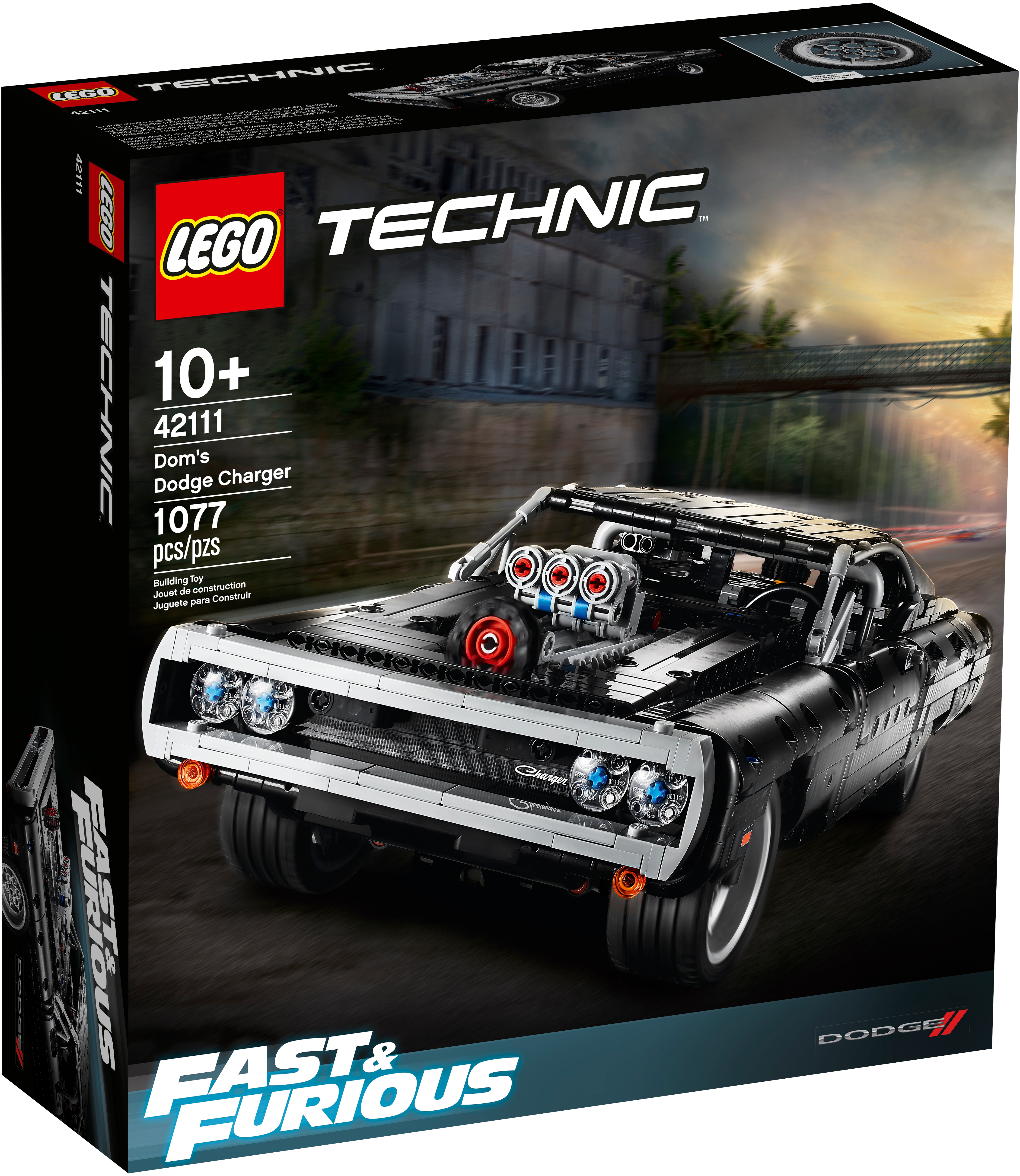 LEGO Technic 42011 pas cher, La voiture de course